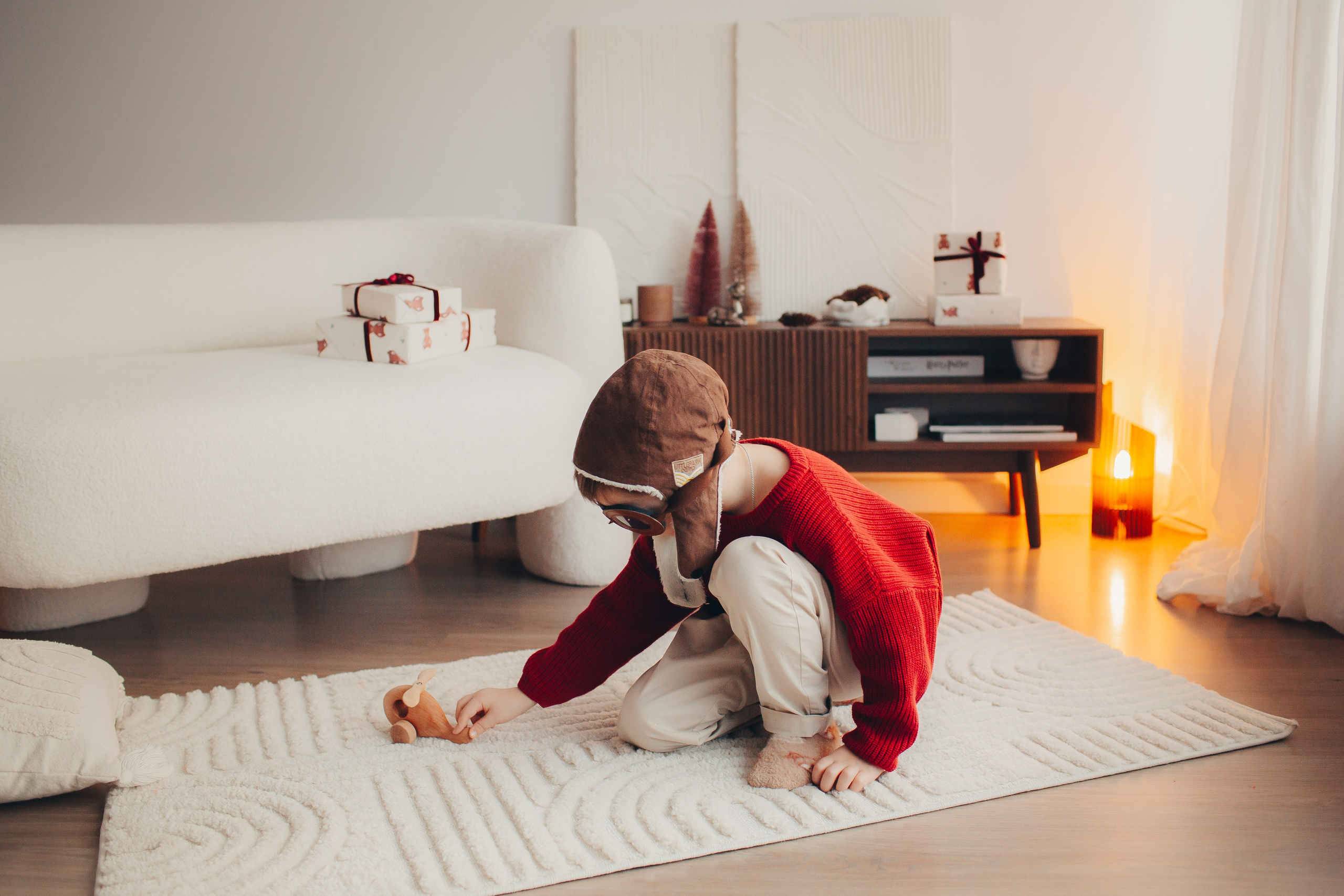 Новогодняя съёмка в студии. Фотограф Евгения Мальцева, Архангельск