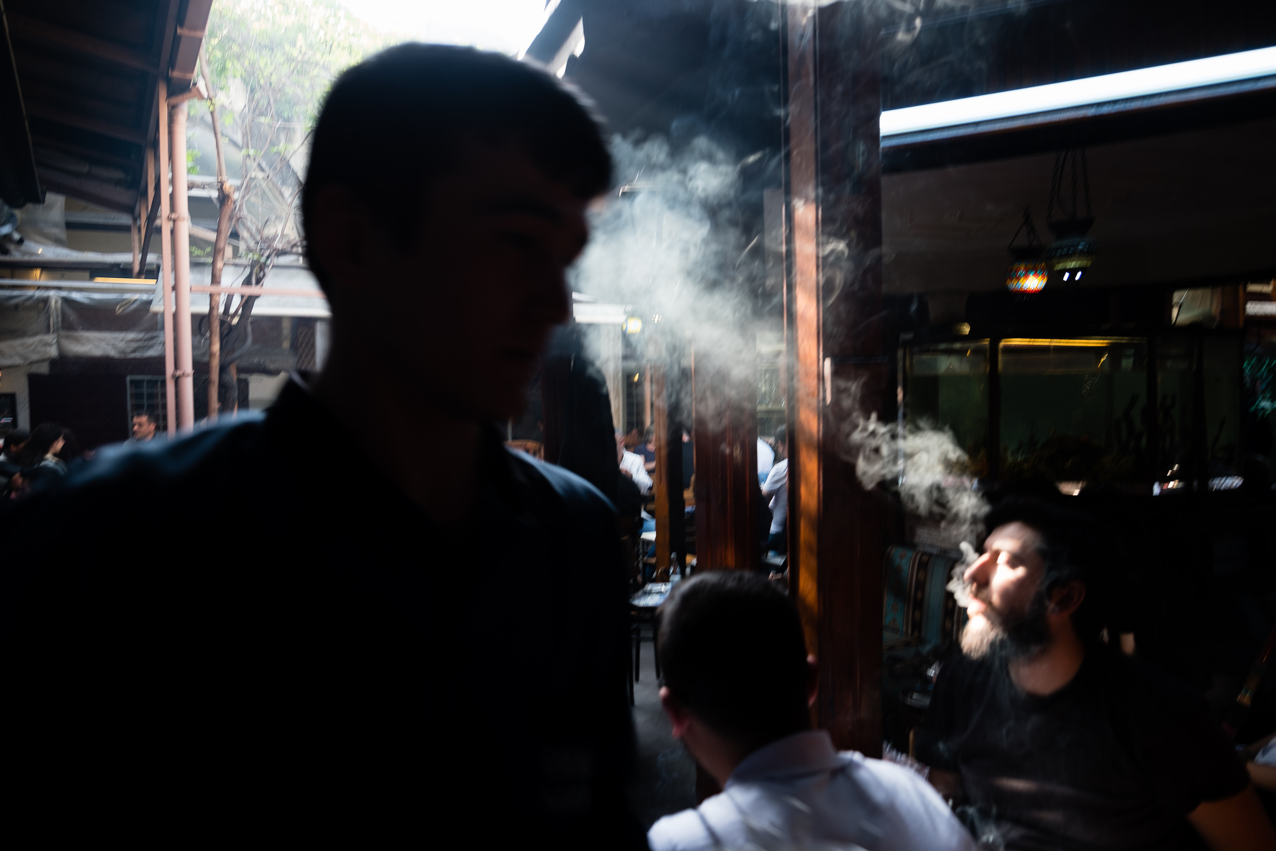 Smoke (Istambul). Street Art photographer Denis Karasev