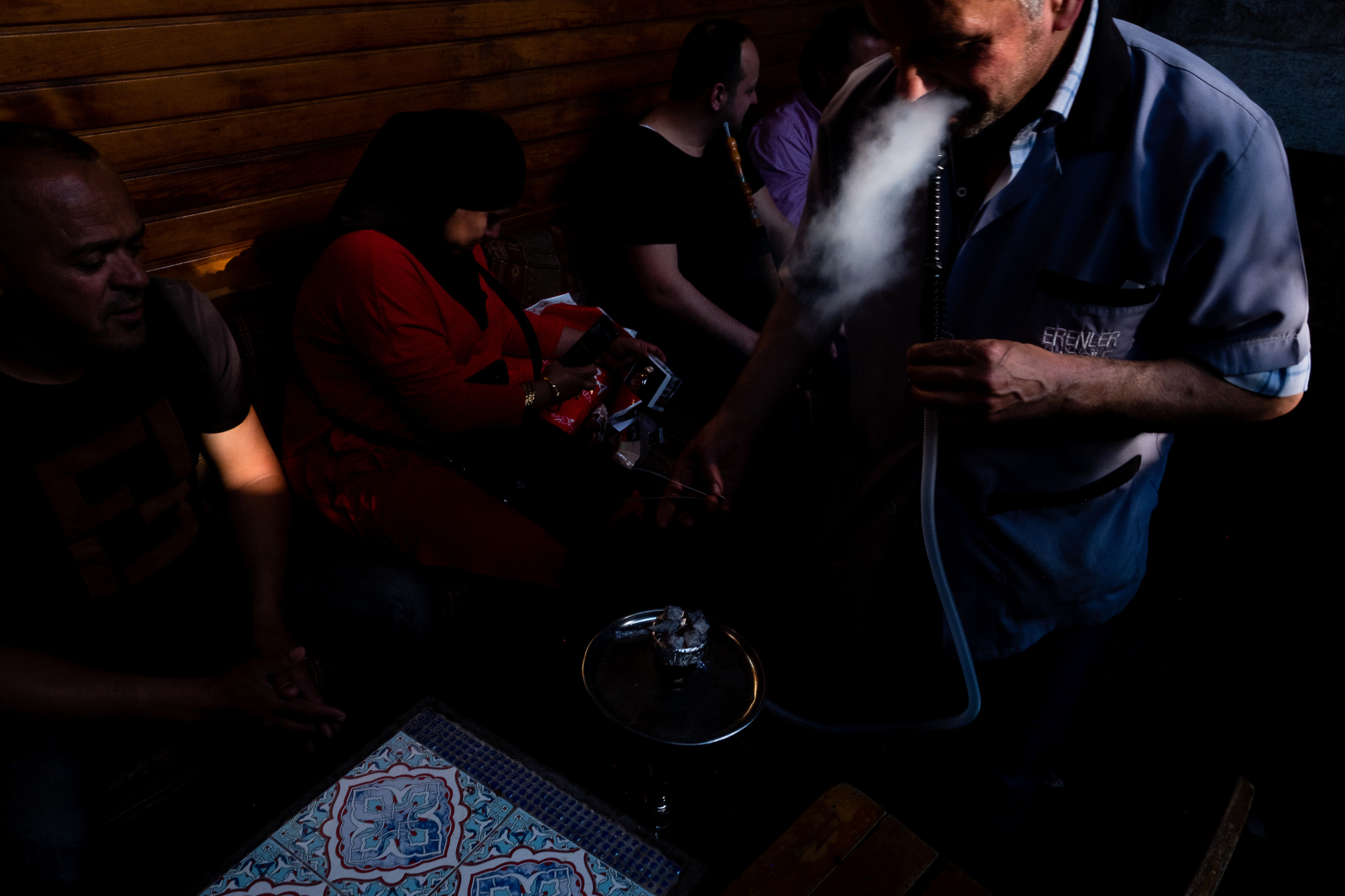 Smoke (Istambul). Street Art photographer Denis Karasev