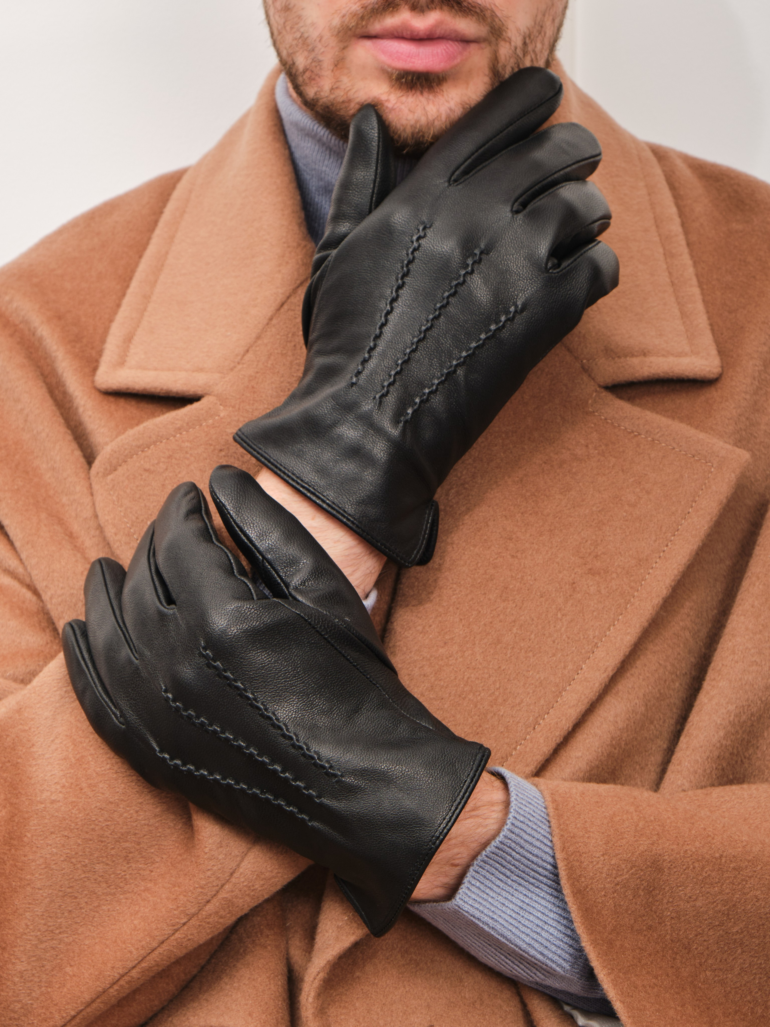 Мужские перчатки. Фотостудия для Wildberries Ozon