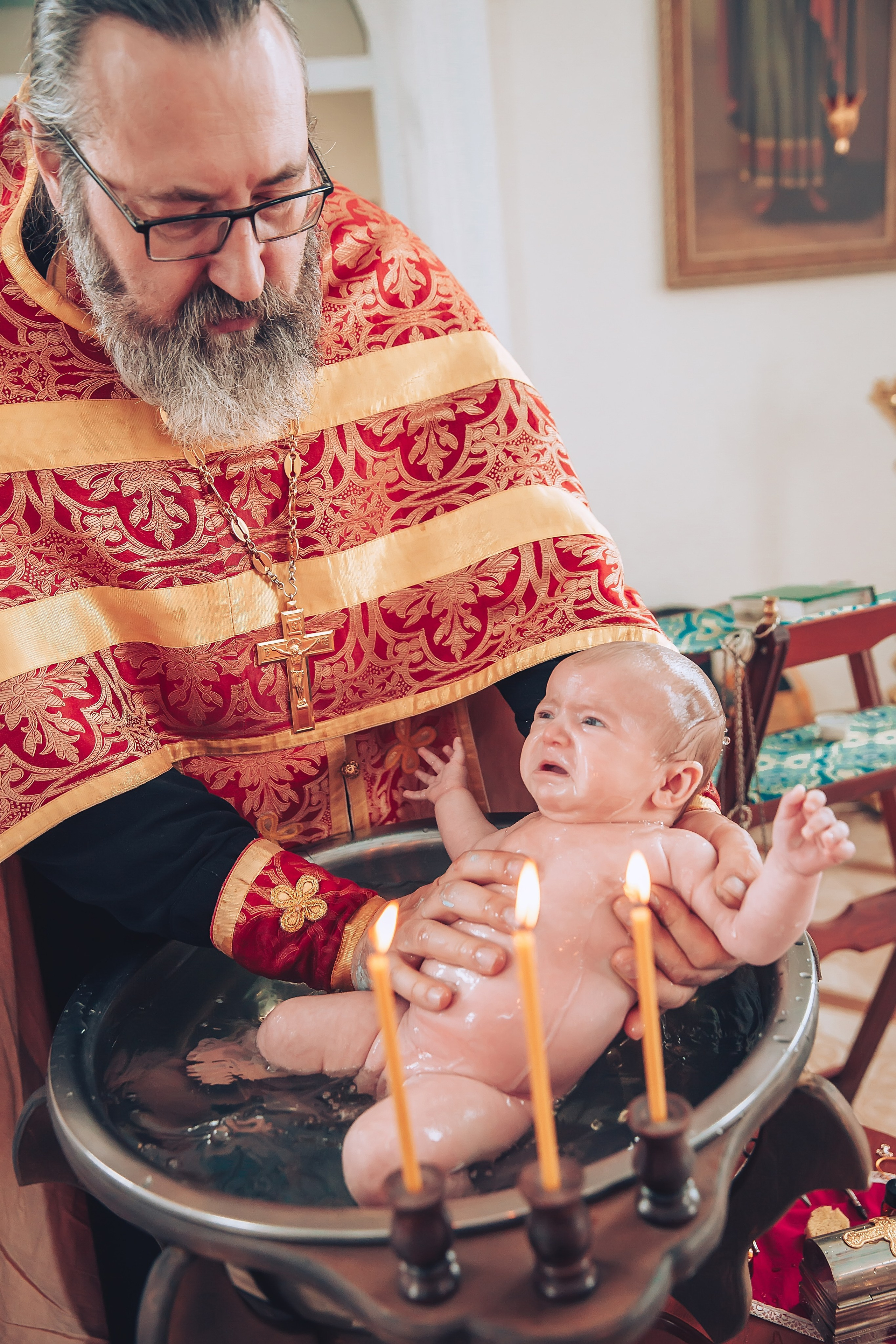 Крещение Анастасии. Школьный и детский фотограф Старожилово