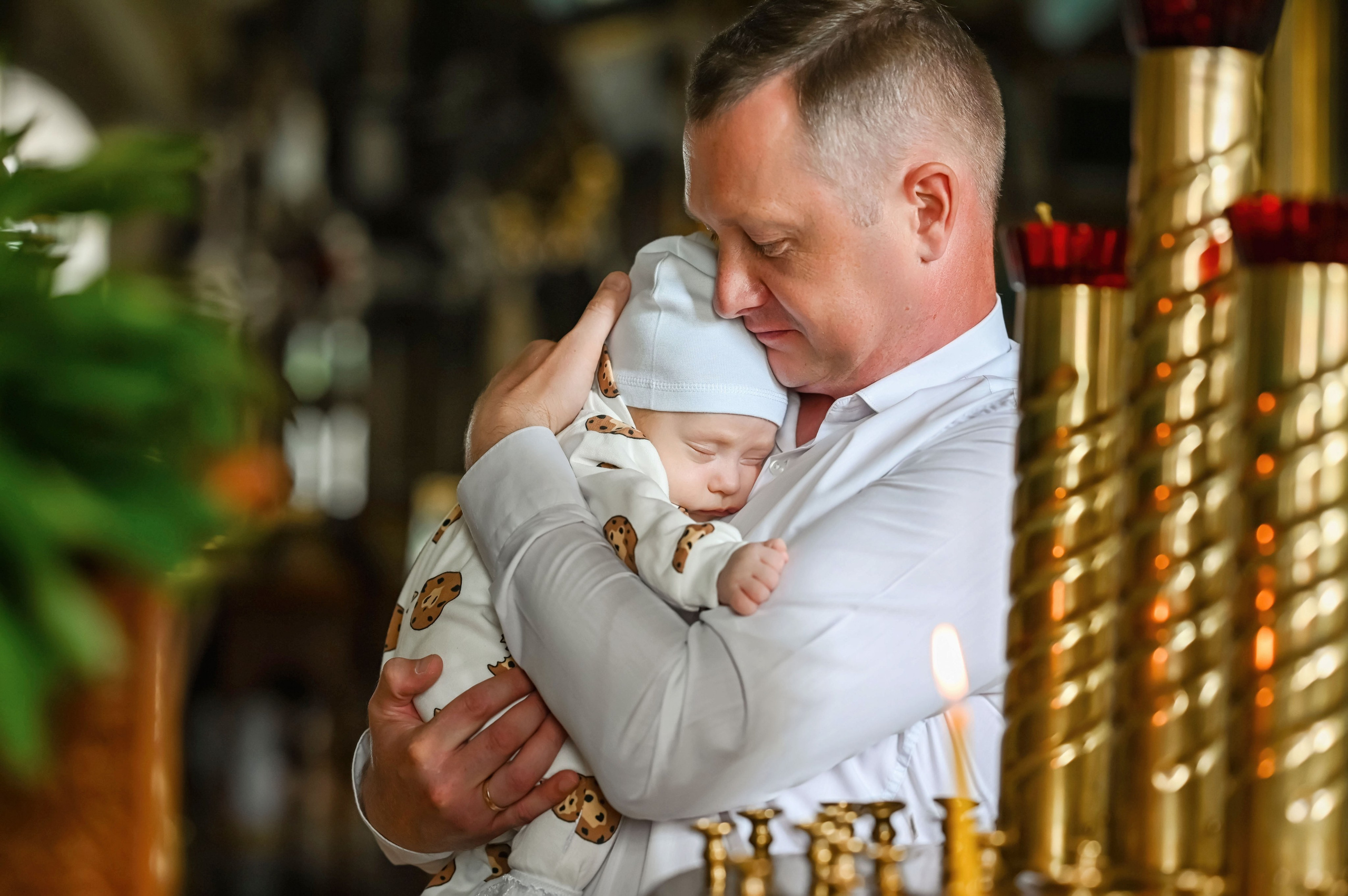 Крещение Владимира. Семейный фотограф в г. Воскресенск Наталия Молева