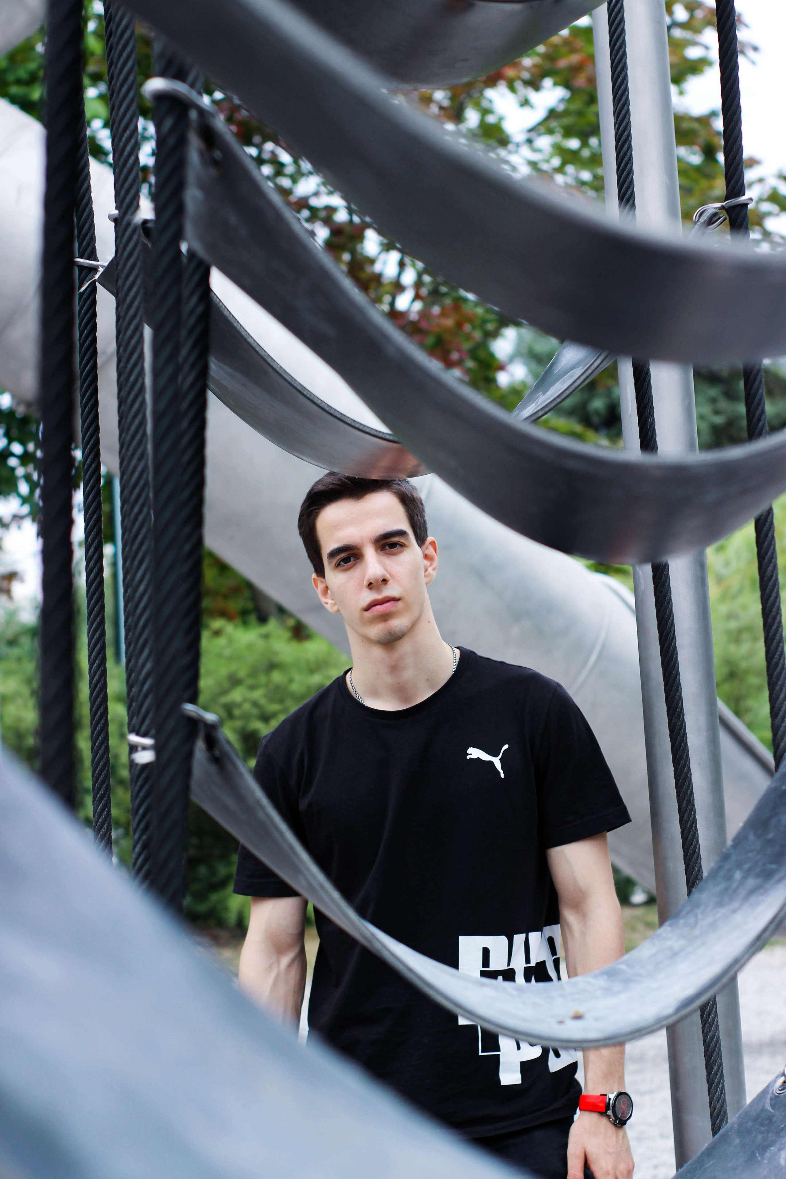 Адам в Парке Горького. Фотограф и видеограф в Москве Анна Матюхина