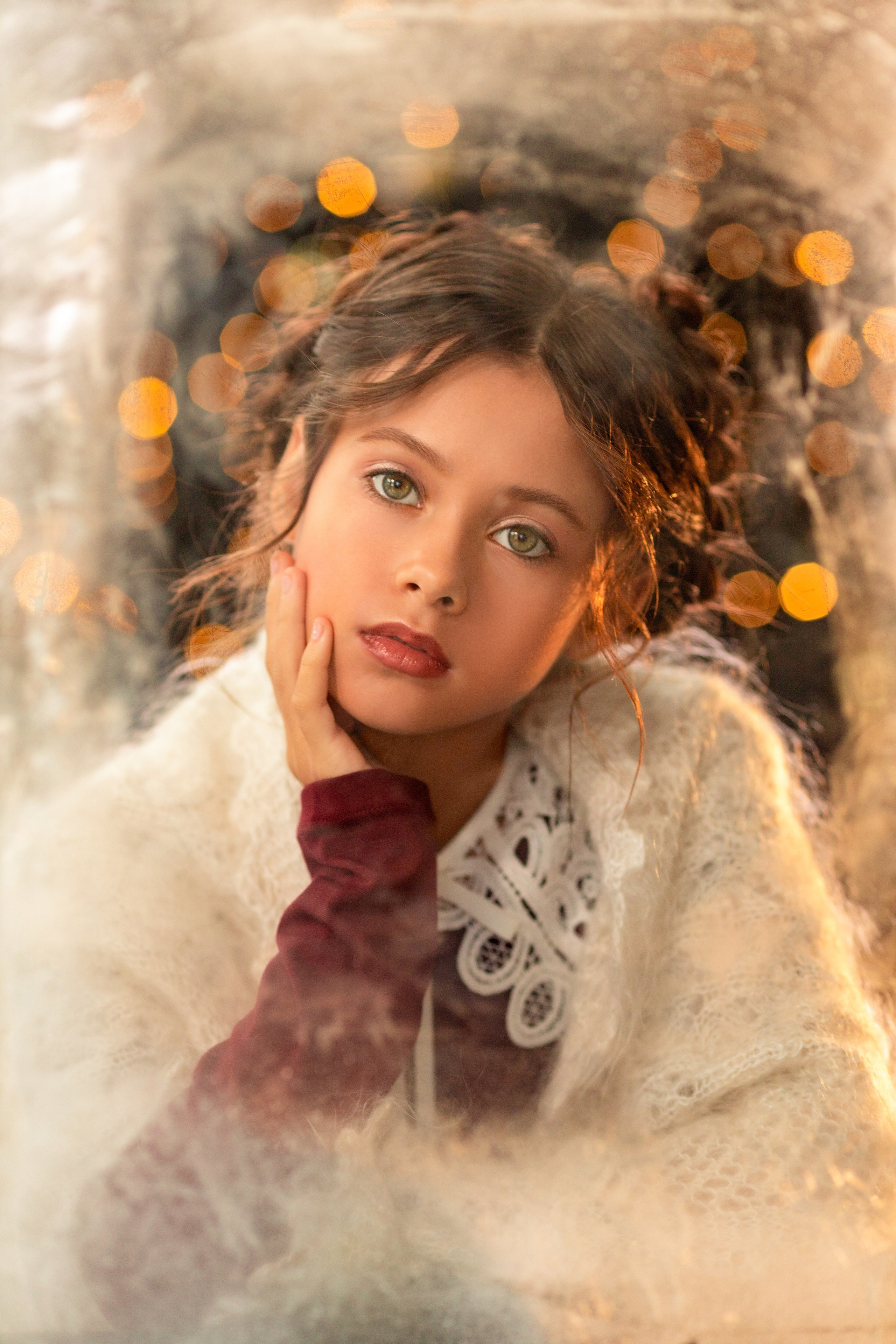 Новогодняя сказка Аделины. Семейный и детский фотограф Леонова Анна