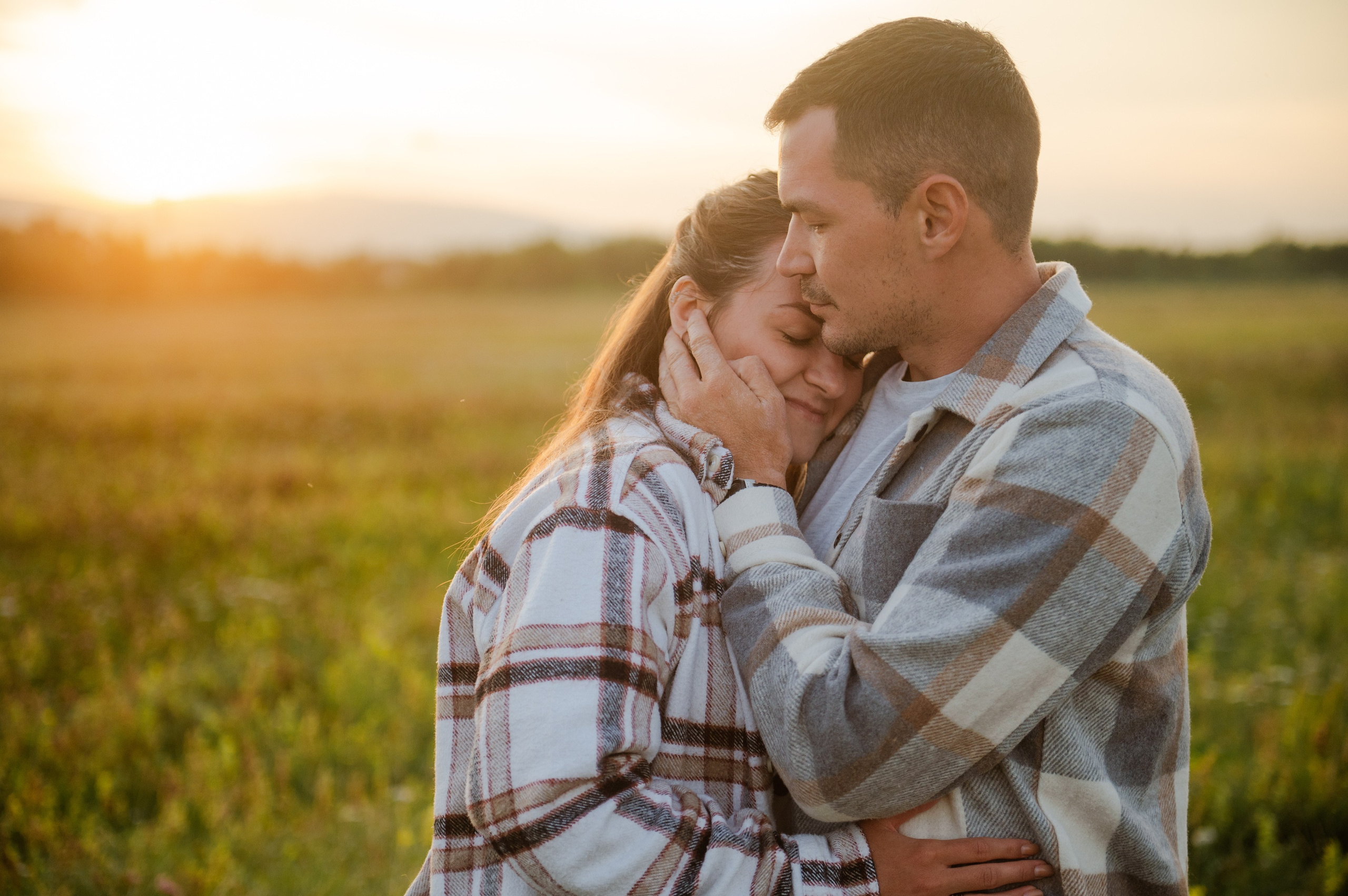 На закате с вулканами. Свадебный и семейный фотограф Камчатка. Фотограф Камчатка