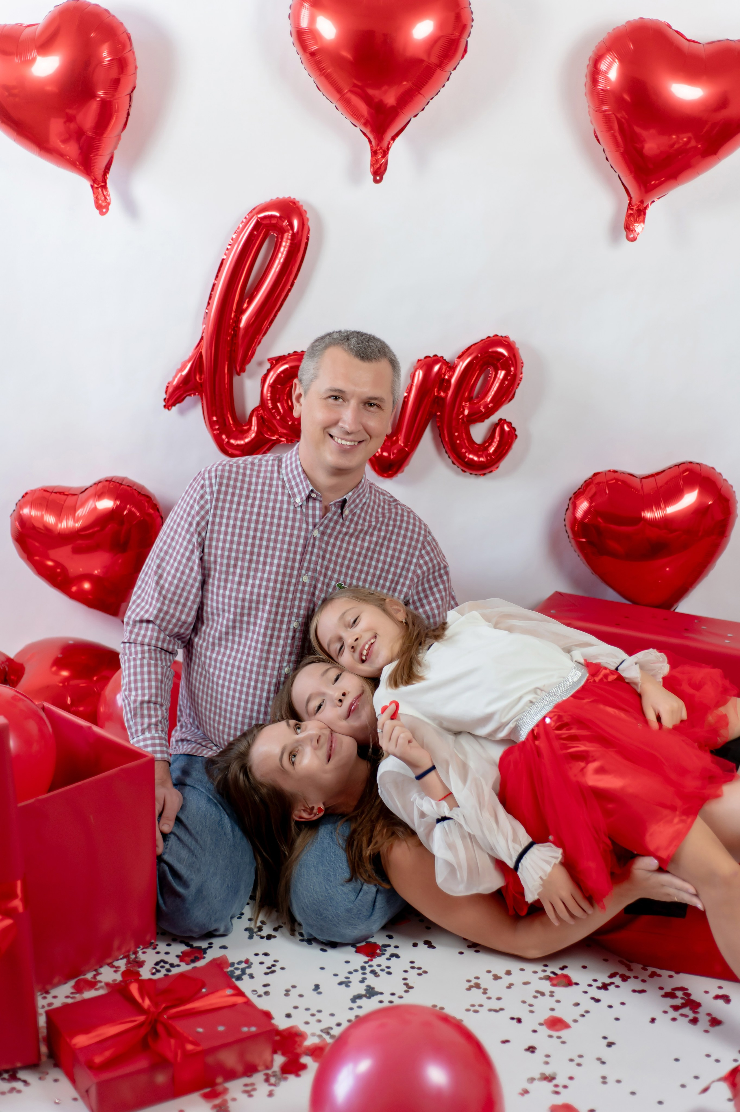 14 февраля. Детский и семейный фотограф Эльмира Веселова. Детская фотостудия Мира. Фотосессия на годик