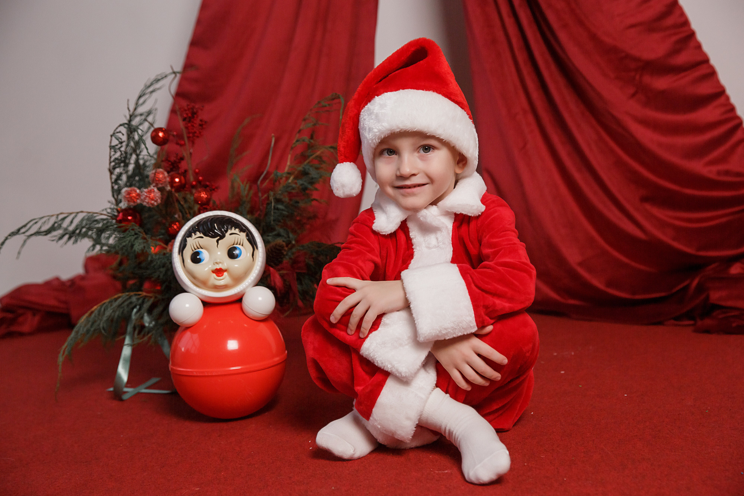 Новый год в студии. Свадебный, семейный и детский фотограф Набережные Челны