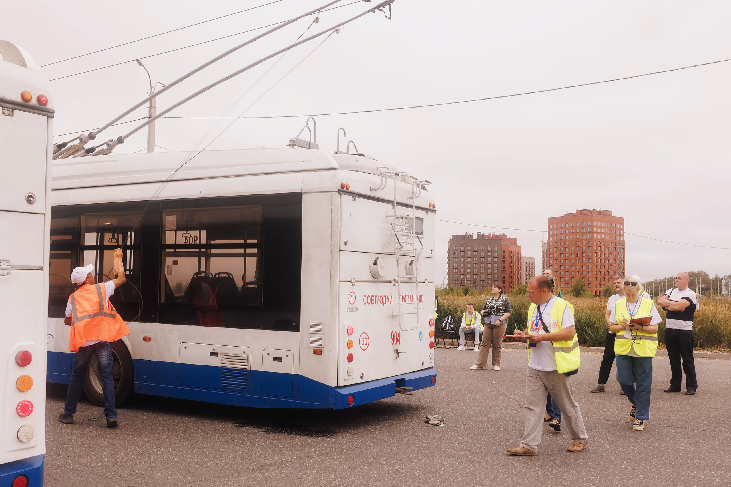 Лучший водитель троллейбуса России — 2024. Портретный и репортажный фотограф в Чебоксарах Андриян Чаркин