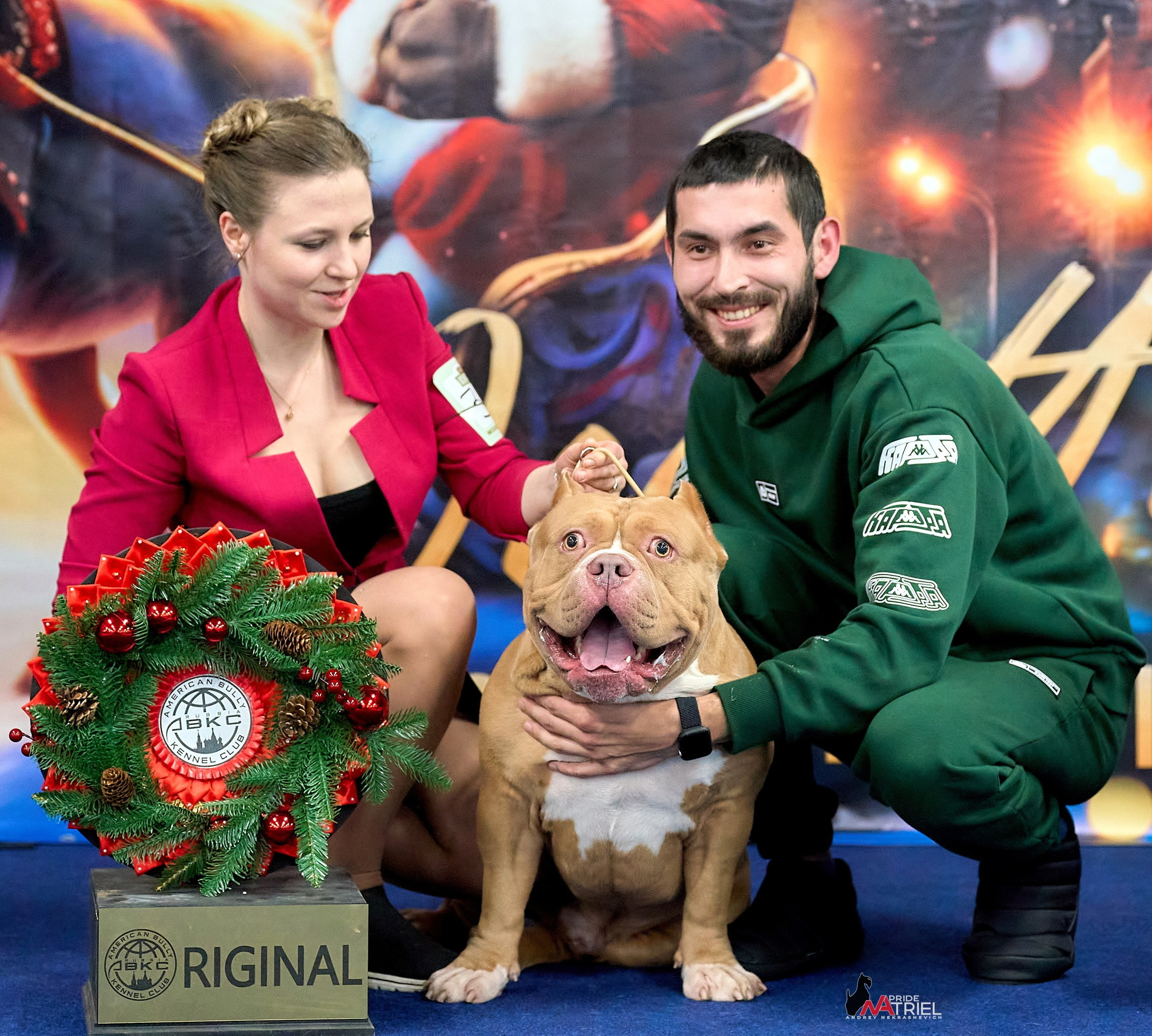 Съемка на выставке БуллиШоу