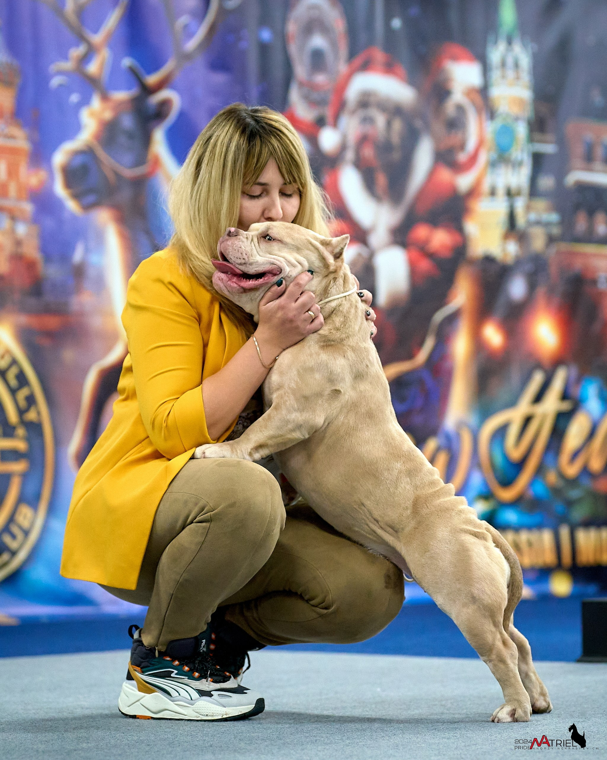 Съемка на выставке БуллиШоу