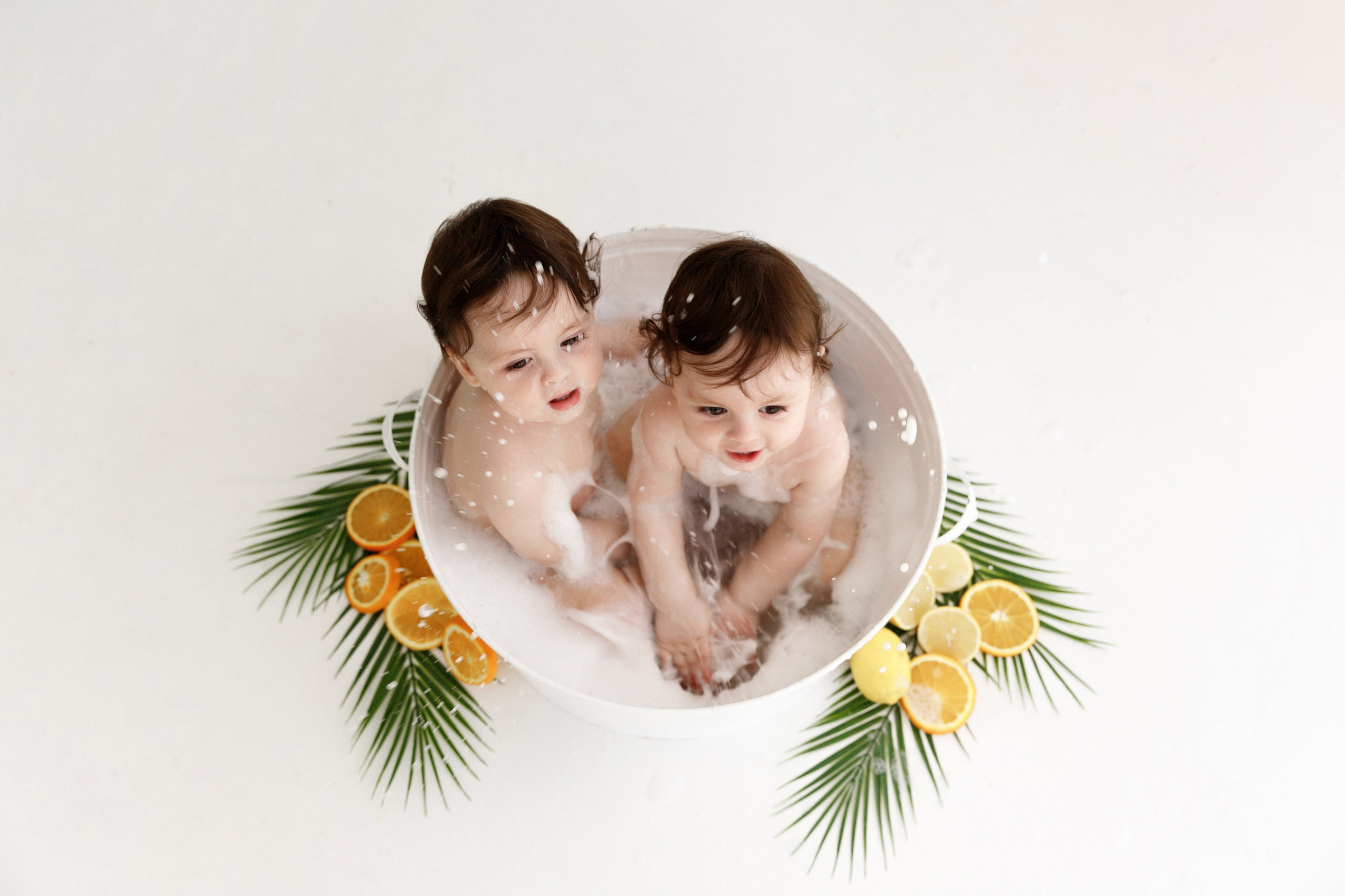 Близнецы Артём и Артур. Фотограф новорожденных Славянск-на-Кубани Куцевольская Екатерина