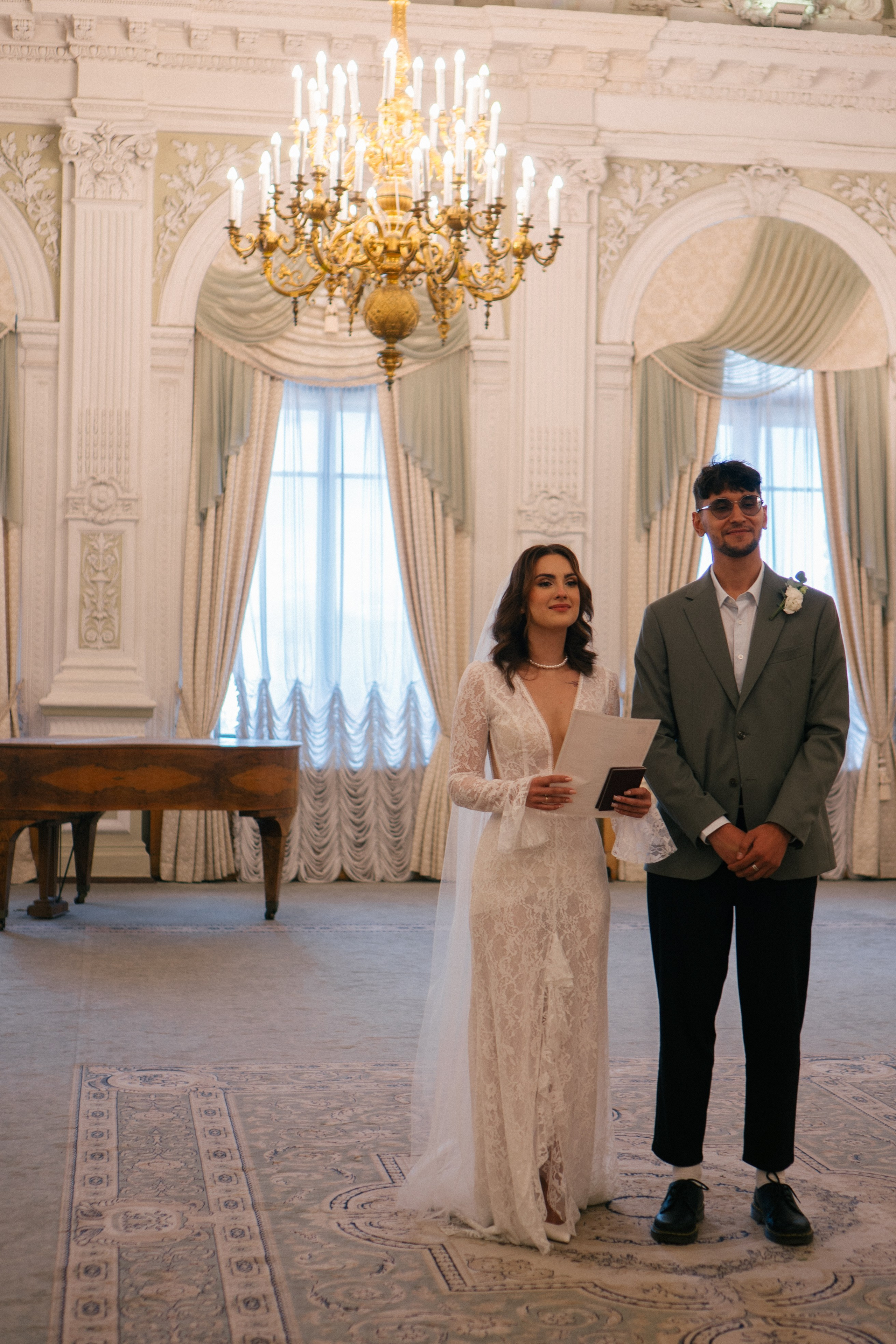 СВАДЕБНАЯ СЬЕМКА В ПЕРВОМ ДВОРЦЕ БРАКОСОЧЕТАНИЯ. Профессиональный фотограф, Санкт-Петербург — Виктория Богомолова