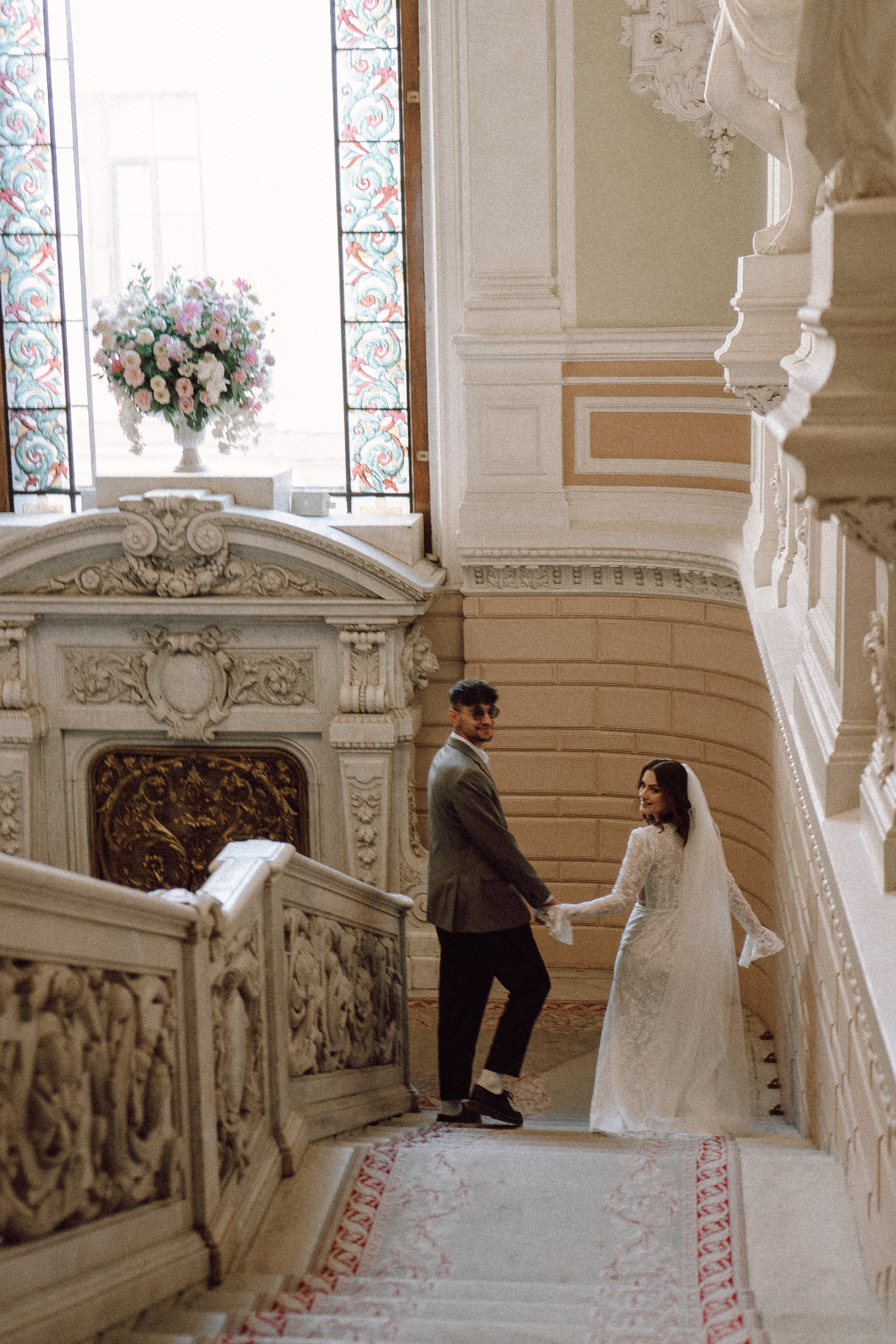 СВАДЕБНАЯ СЬЕМКА В ПЕРВОМ ДВОРЦЕ БРАКОСОЧЕТАНИЯ. Профессиональный фотограф, Санкт-Петербург — Виктория Богомолова