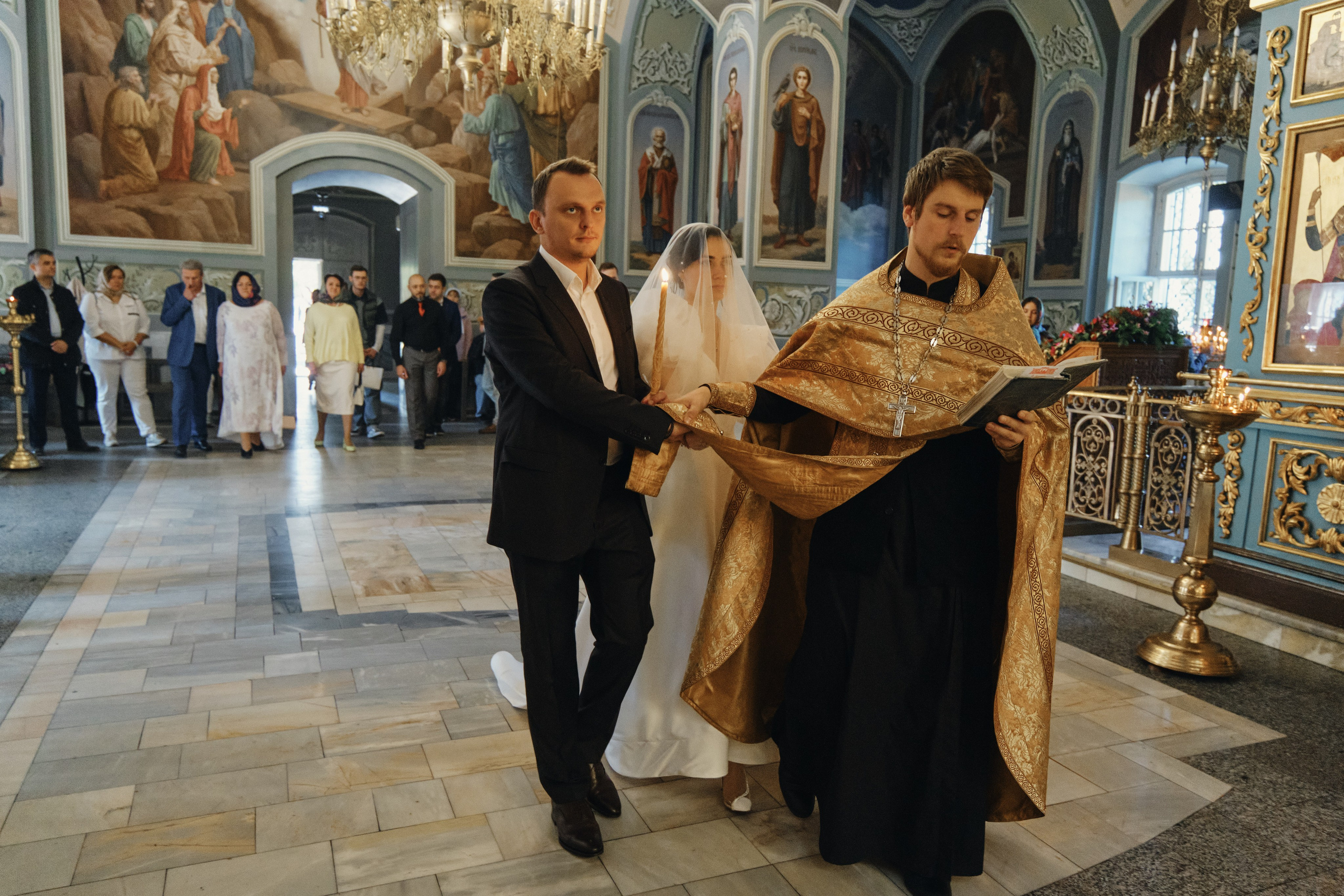 Венчание Александра и Марии. Свадебный фотограф в Москве и Подмосковье Виктор Одинцов