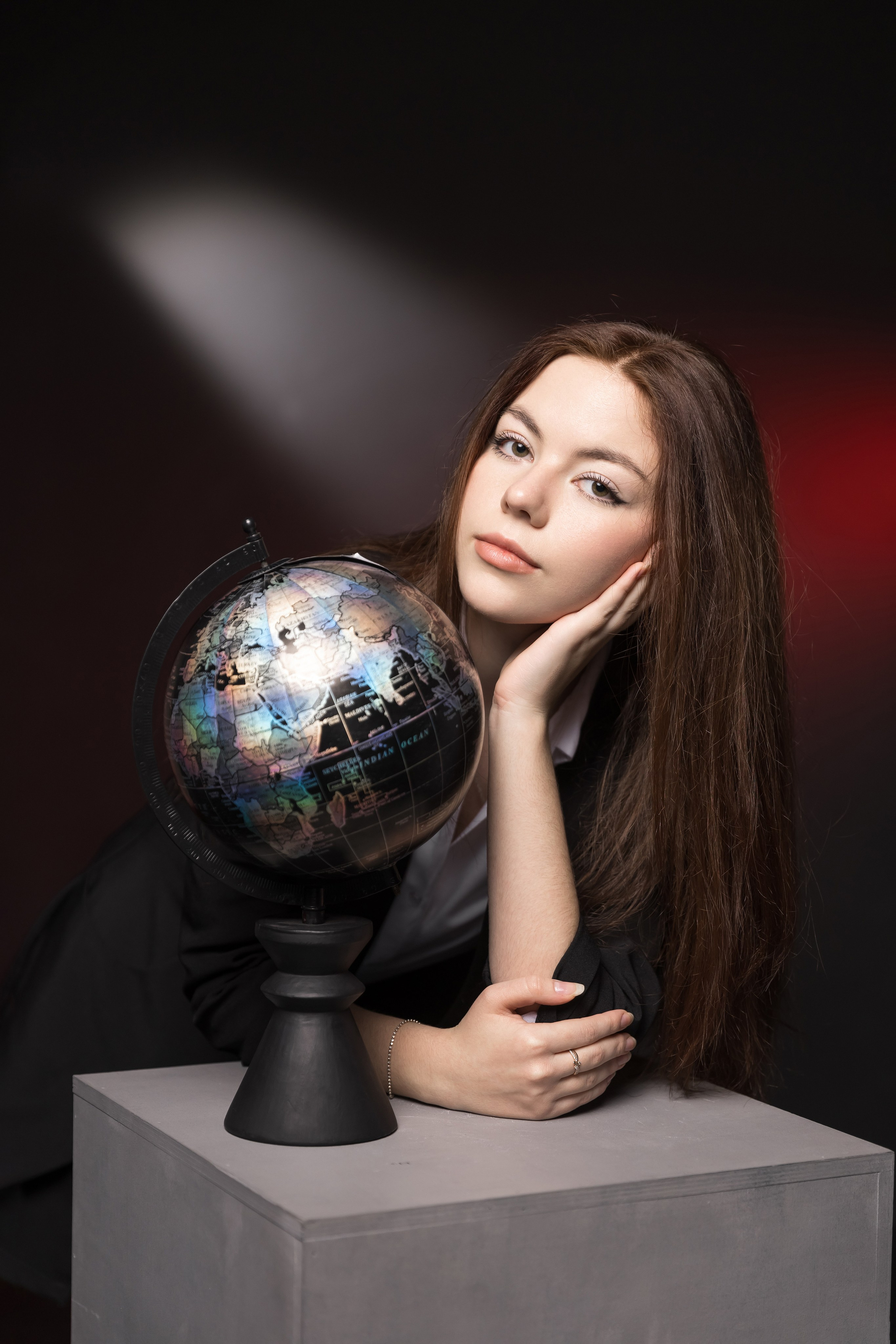 Фотосессия с цветным светом. Выпускные альбомы Евгении Виноградовой г. Липецк