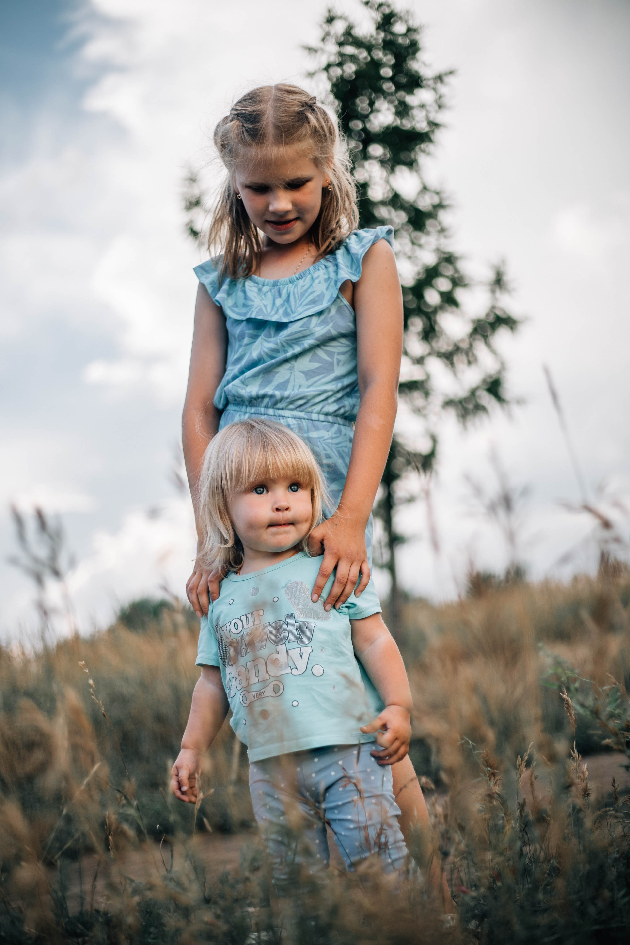 Оля с доченьками. Семейный и детский лайфстайл фотограф Юлиана Дрот Красноярск