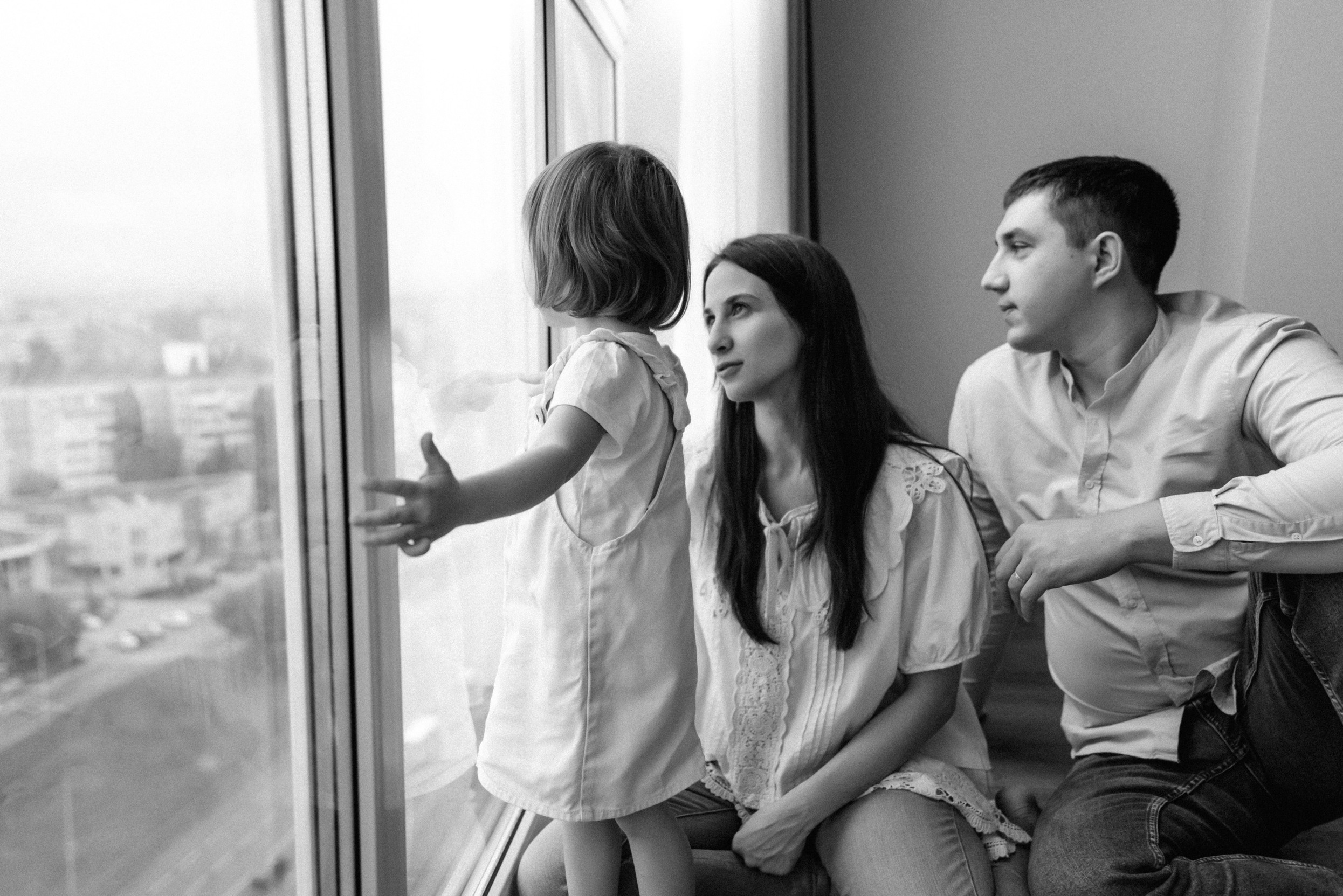 Маша, Ксюша, Денис. Свадебный фотограф, фотограф беременности Дарья Доценко