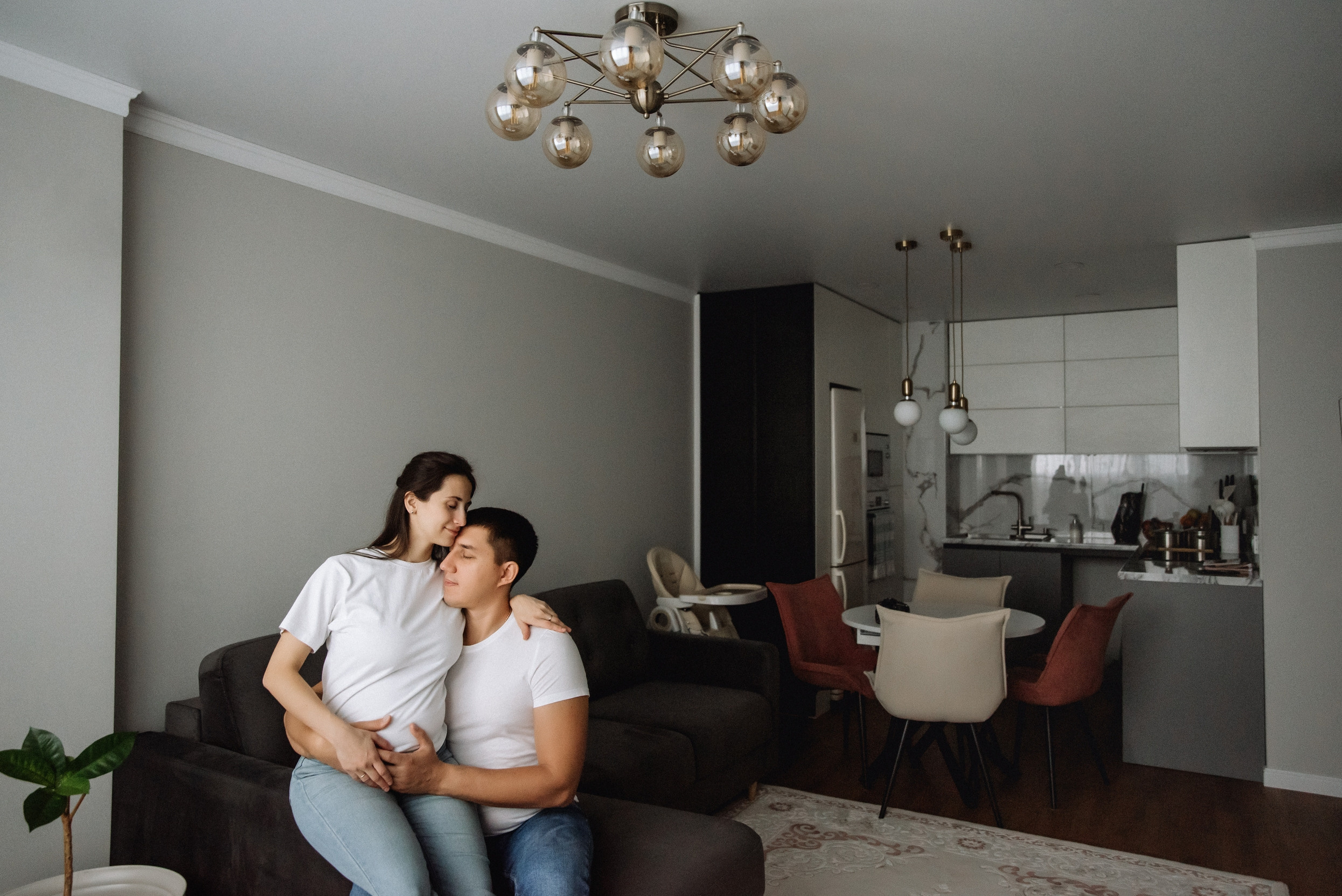 Маша, Ксюша, Денис. Свадебный фотограф, фотограф беременности Дарья Доценко