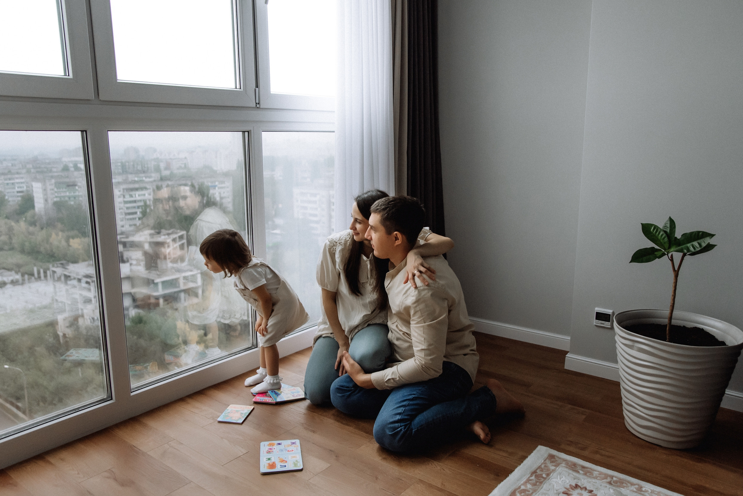 Маша, Ксюша, Денис. Свадебный фотограф, фотограф беременности Дарья Доценко