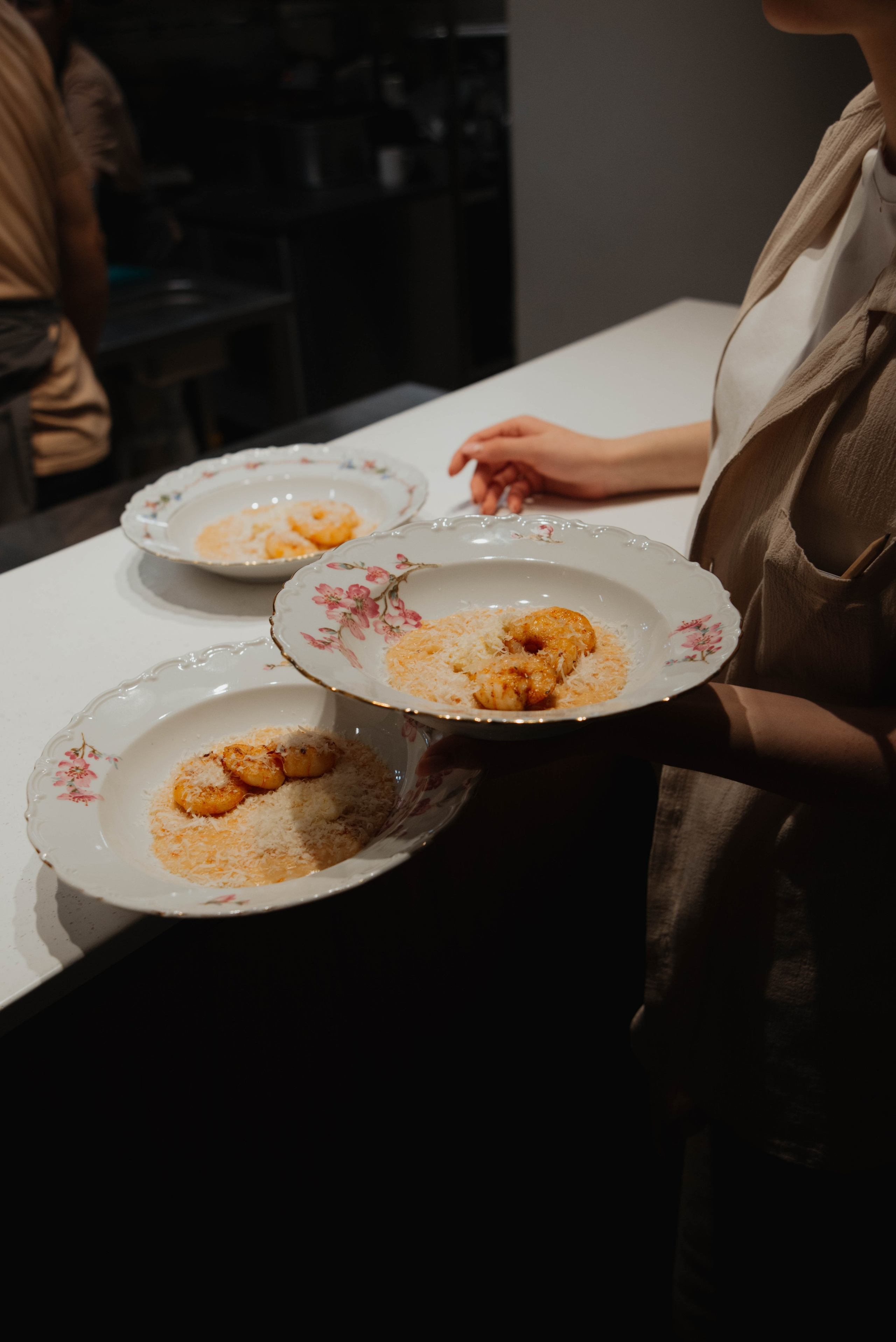 Шеф-тейбл в ресторане La Volte. Ксения Glossa. Портретный и репортажный фотограф в Самаре