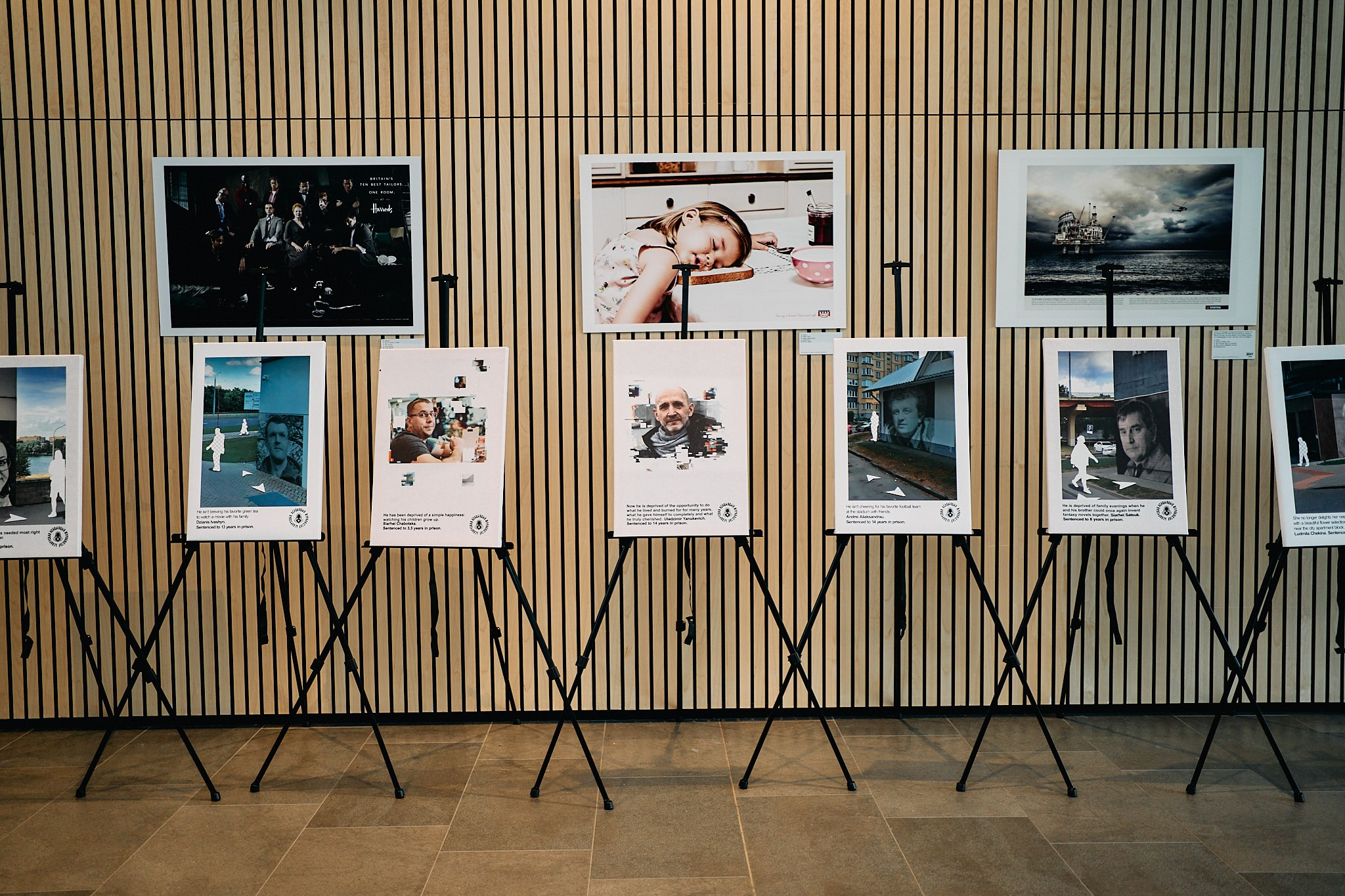 3rd Congress on Political Prisoners in Belarus. Photographer in Vilnius