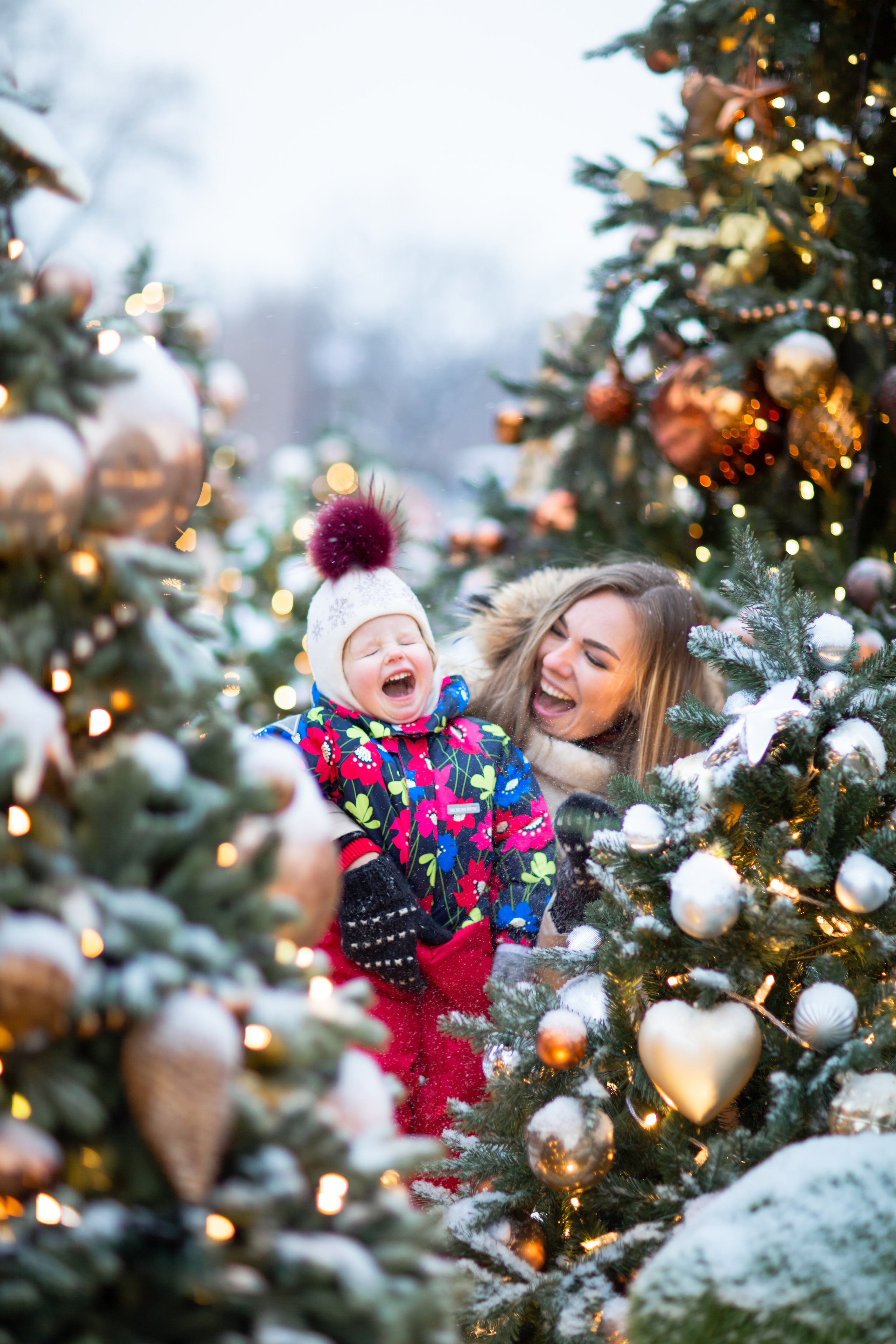 Фотопрогулка по новогодней Москве. Фотограф в Москве. Контент для блога. В портфолио и просто на память