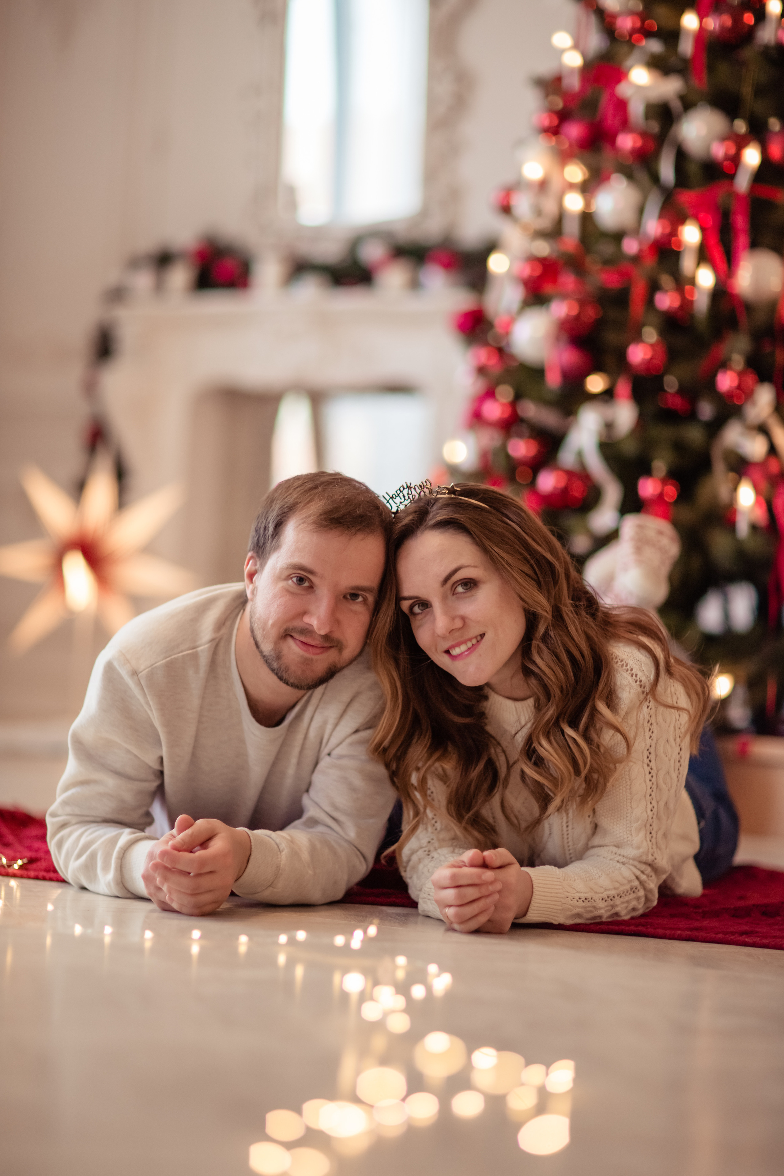 Новогодняя фотосессия для семьи Алины. Фотограф в Москве. Контент для блога. В портфолио и просто на память