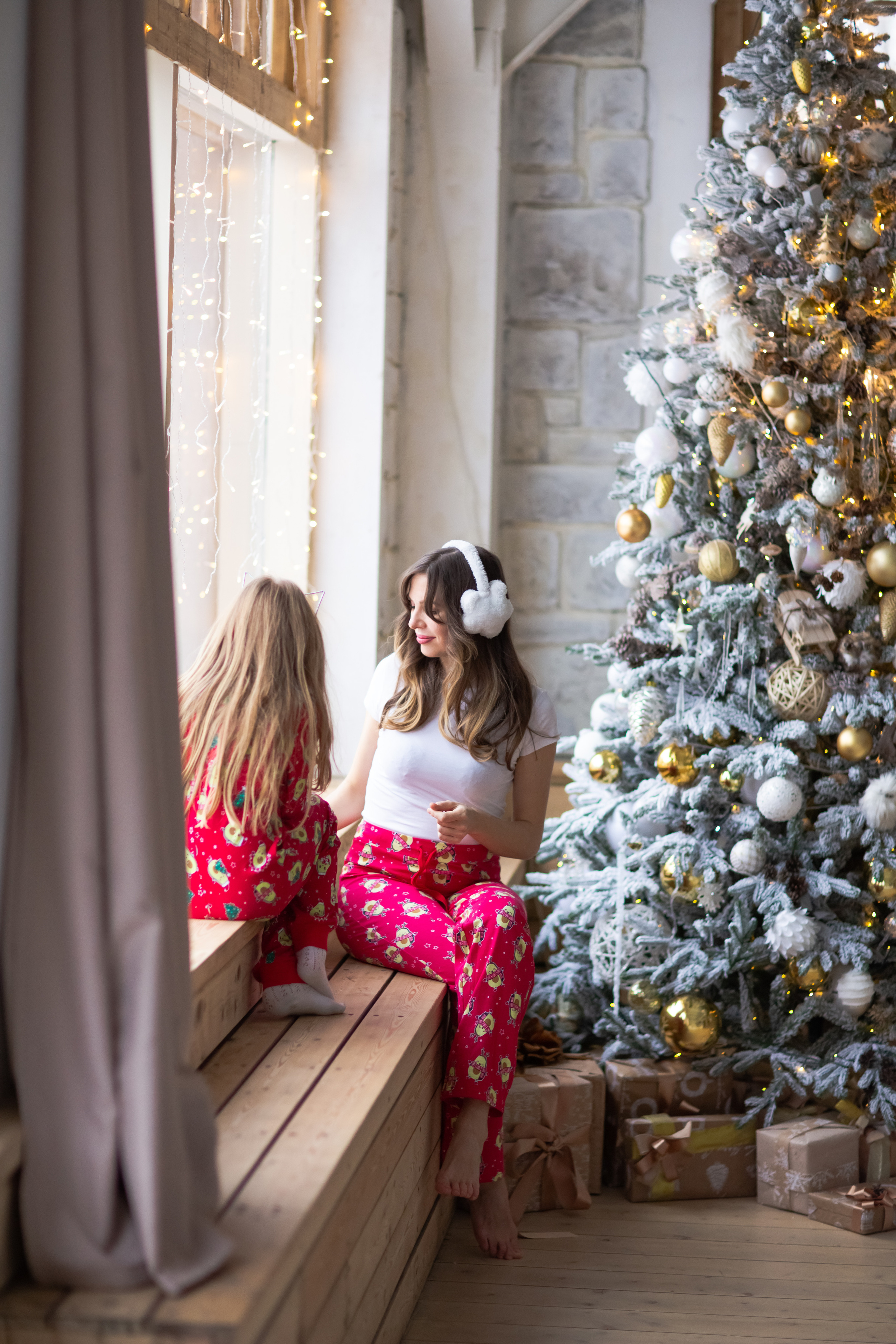 Новоголняя фтосессия семьи Натальи. Фотограф в Москве. Контент для блога. В портфолио и просто на память