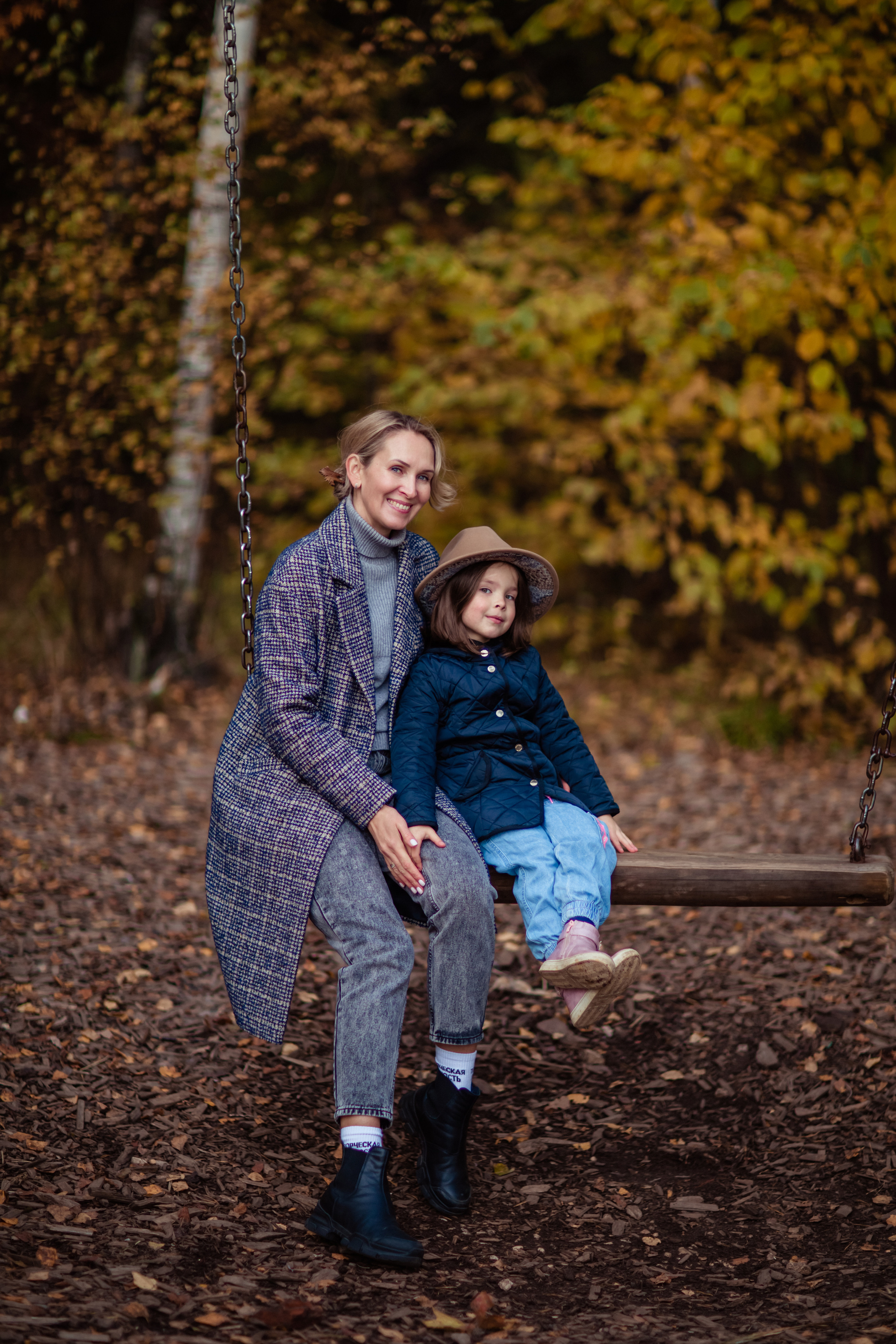 Осенняя фотопрогулка для Ани и Вики. Фотограф в Москве. Контент для блога. В портфолио и просто на память