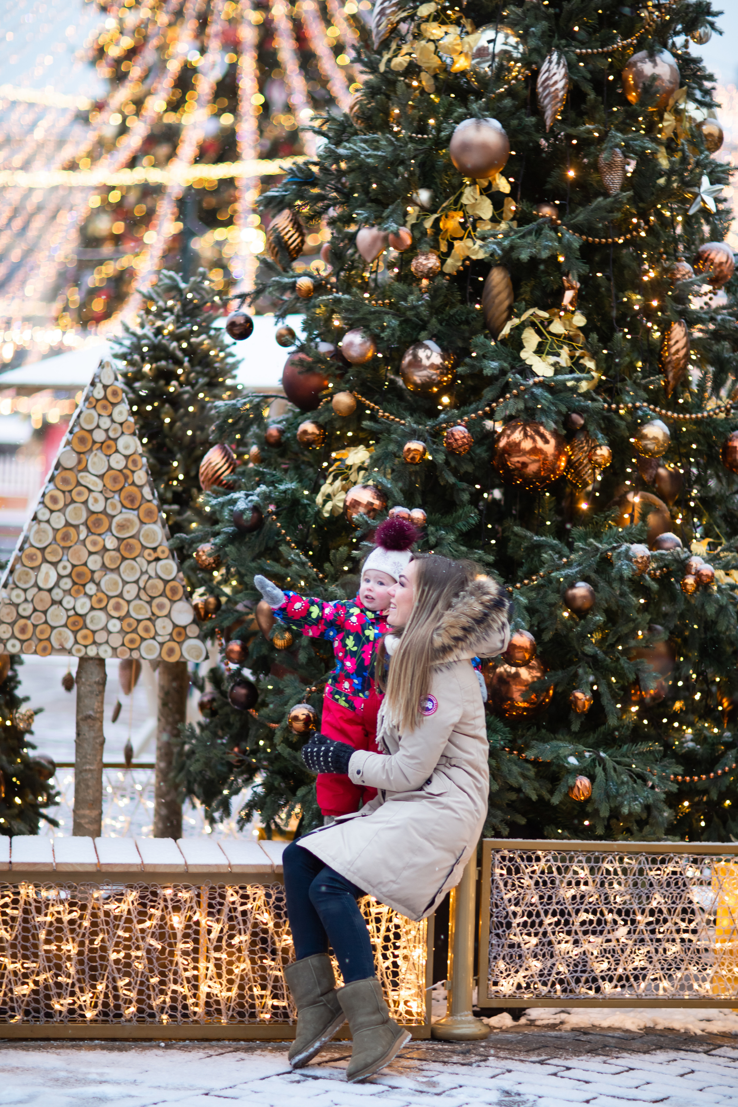 Фотопрогулка по новогодней Москве. Фотограф в Москве. Контент для блога. В портфолио и просто на память