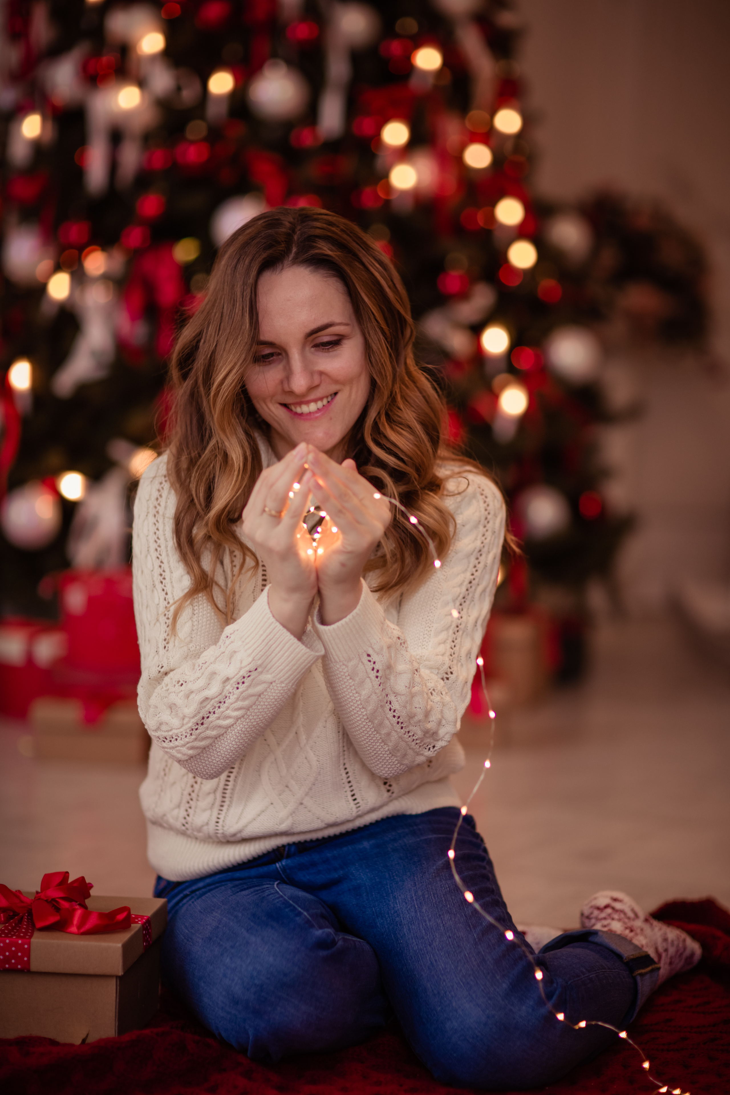 Новогодняя фотосессия для семьи Алины. Фотограф в Москве. Контент для блога. В портфолио и просто на память