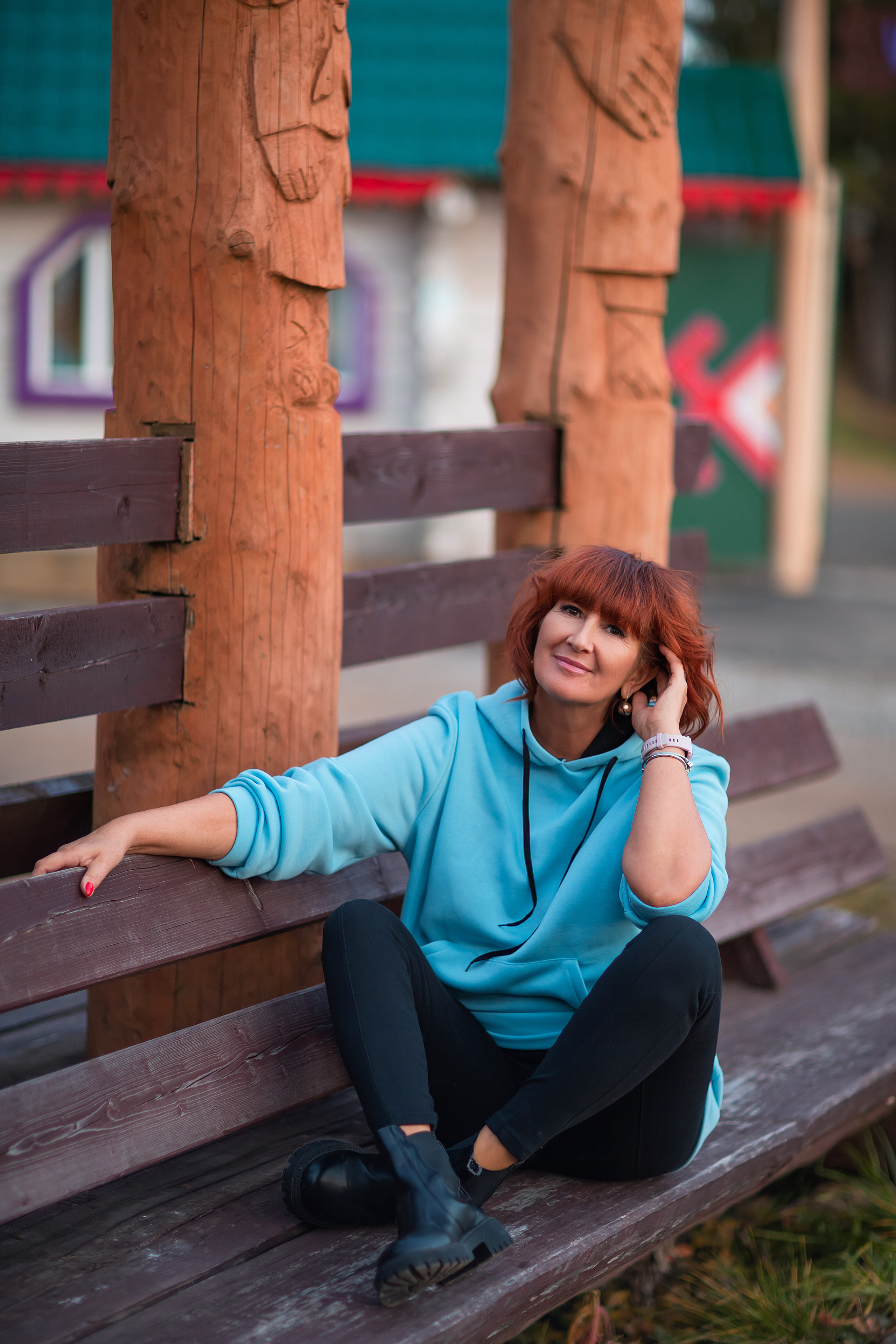 Фотосессия для мамы, фотопрогулка на природе. Фотограф в Москве. Контент для блога. В портфолио и просто на память