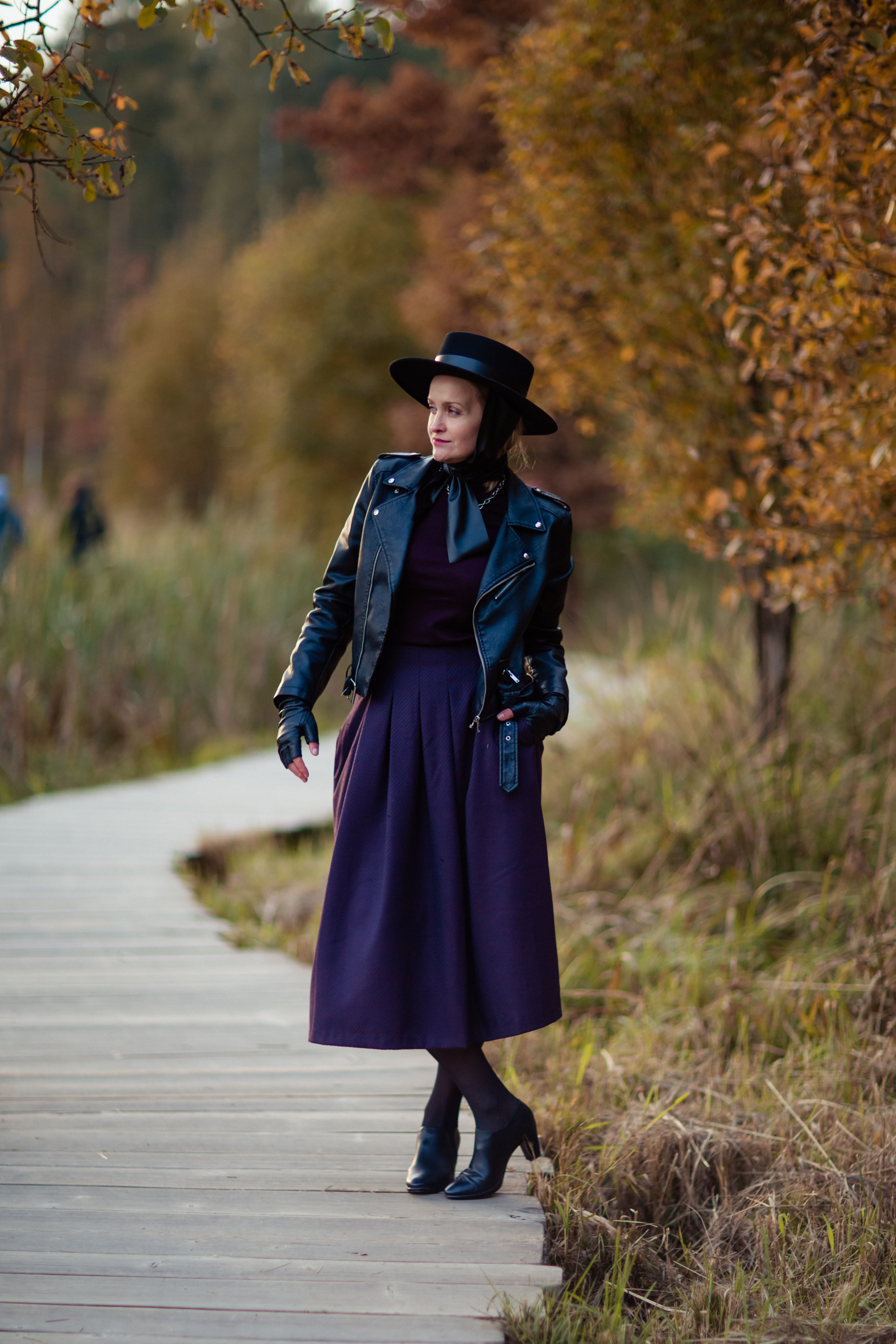 Осенняя фотопрогулка для Ани и Вики. Фотограф в Москве. Контент для блога. В портфолио и просто на память