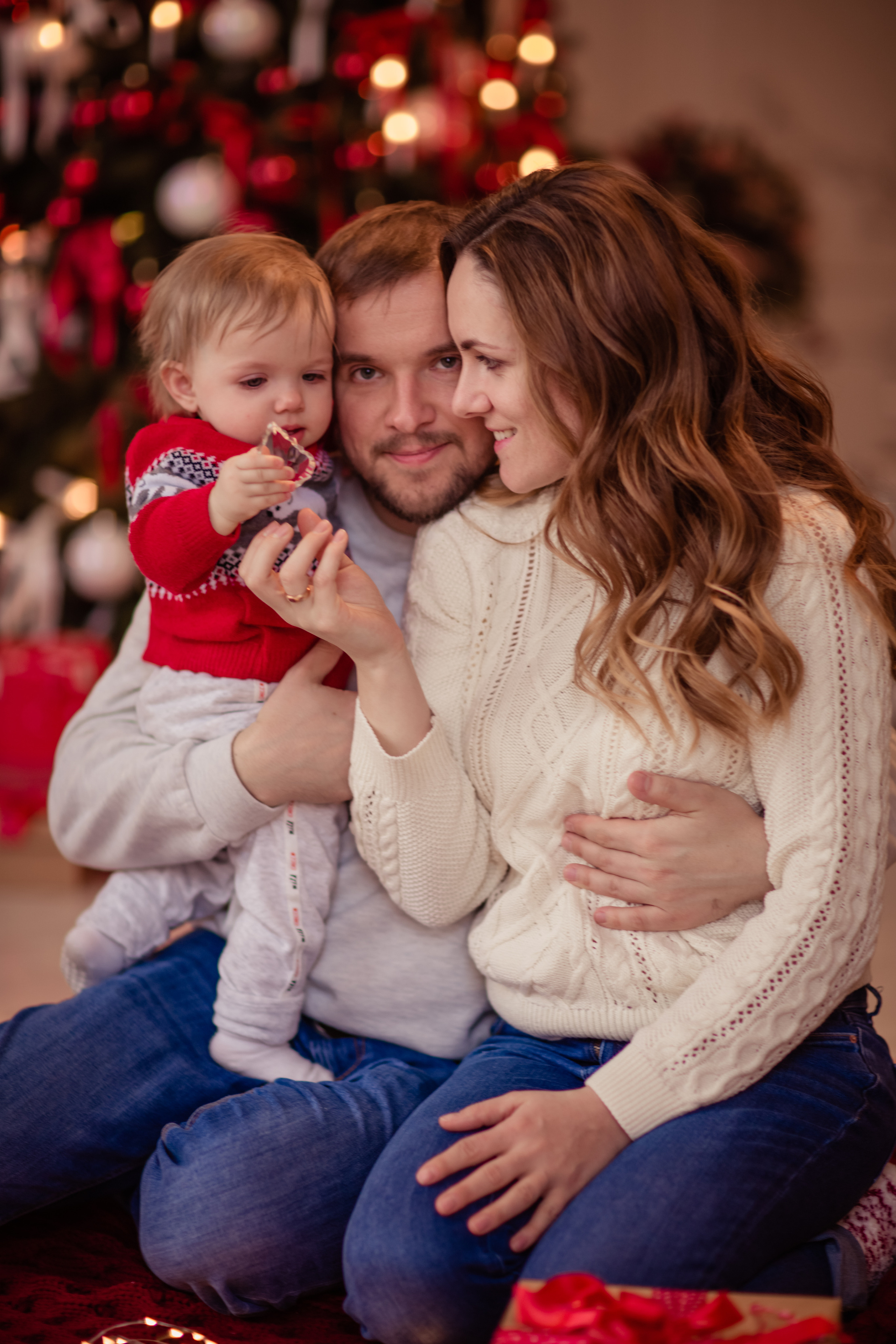 Новогодняя фотосессия для семьи Алины. Фотограф в Москве. Контент для блога. В портфолио и просто на память