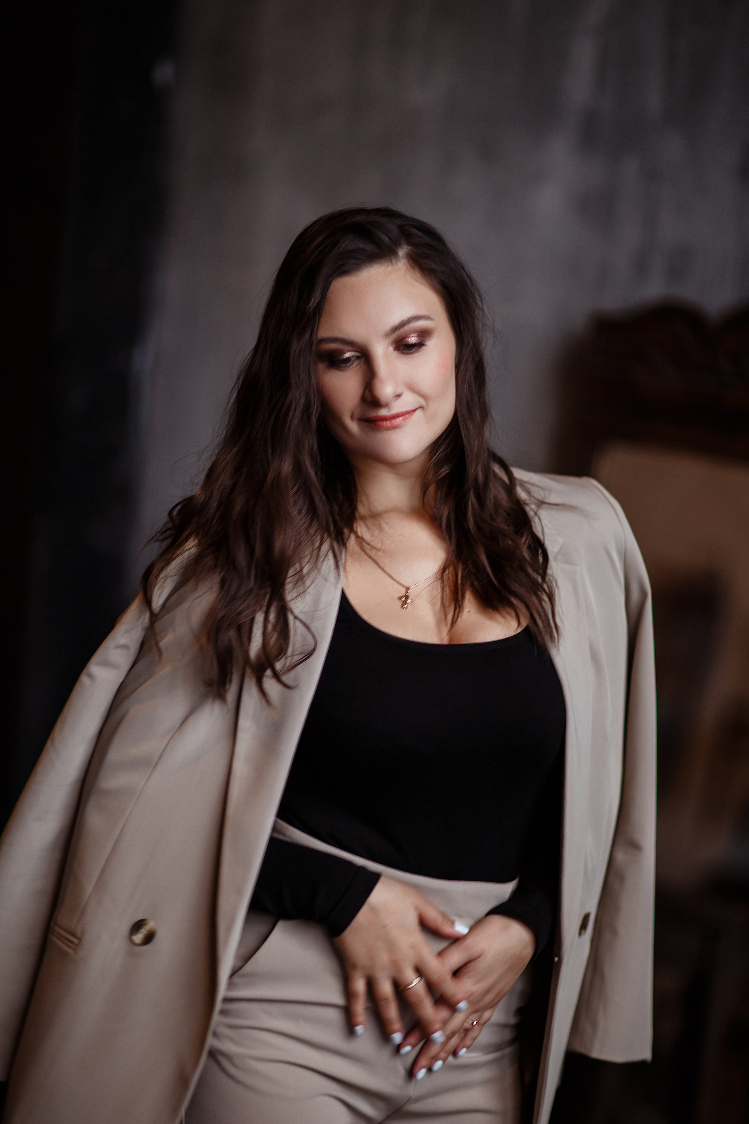 Студийная фотосессия для Виктории. Фотограф в Москве. Контент для блога. В портфолио и просто на память