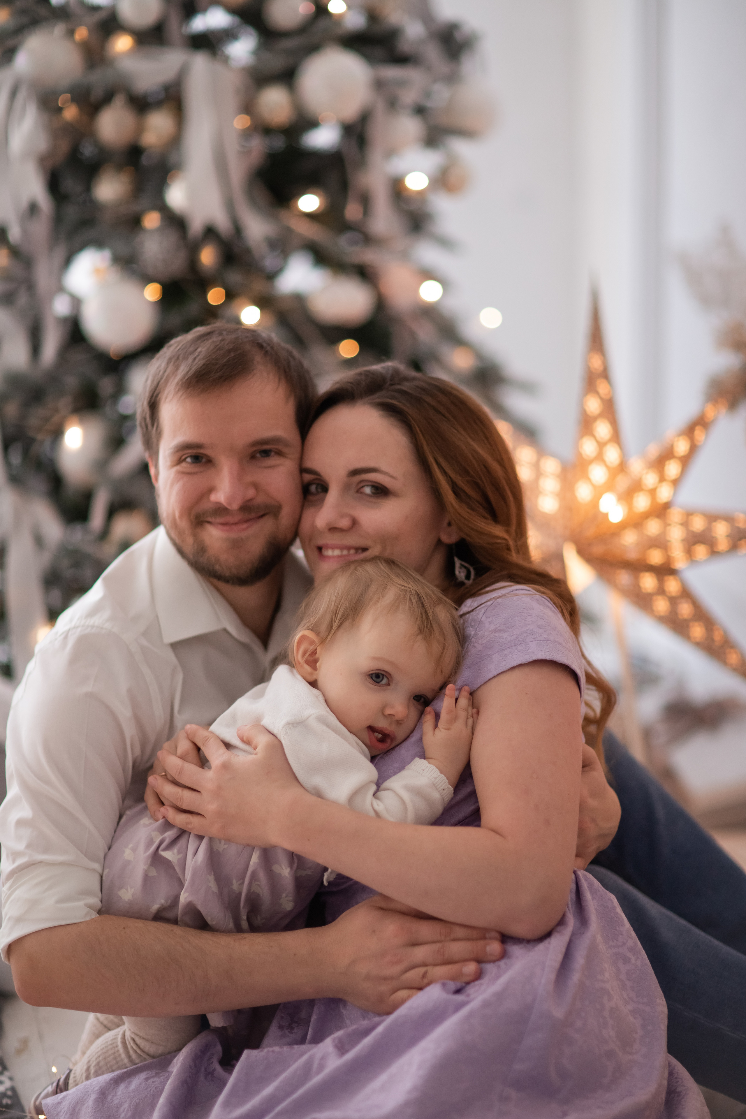 Новогодняя фотосессия для семьи Алины. Фотограф в Москве. Контент для блога. В портфолио и просто на память