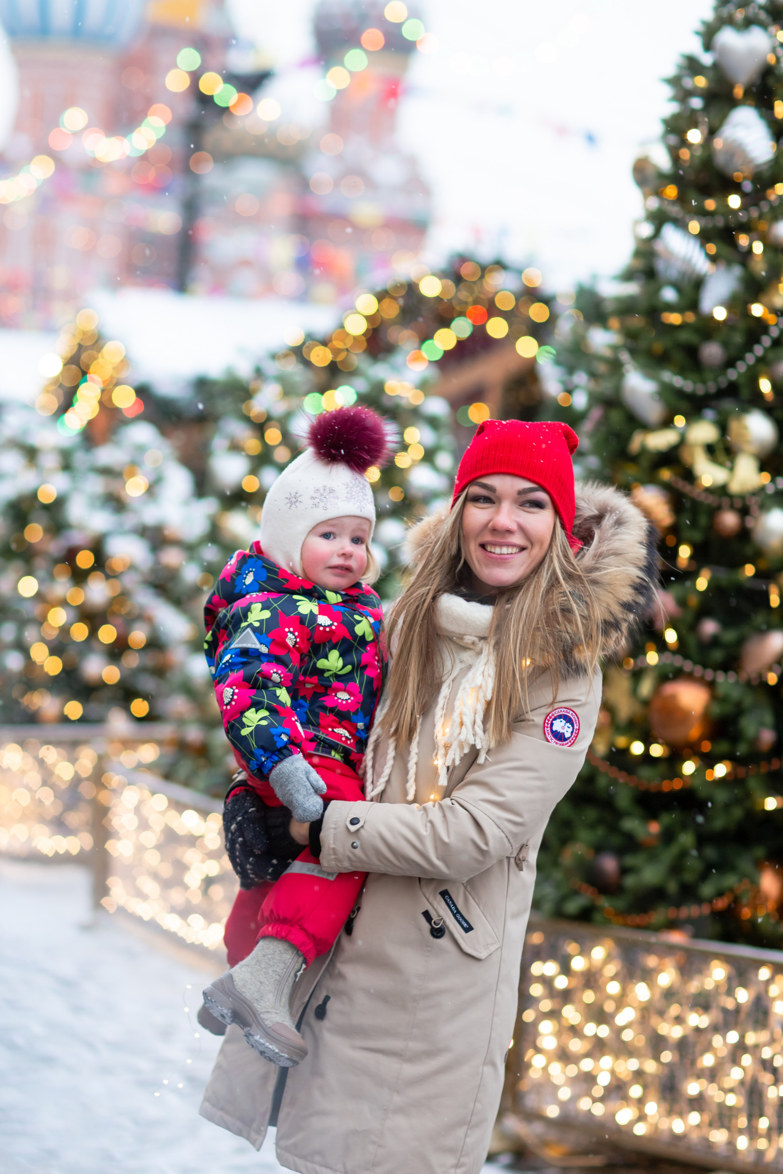Фотопрогулка по новогодней Москве. Фотограф в Москве. Контент для блога. В портфолио и просто на память