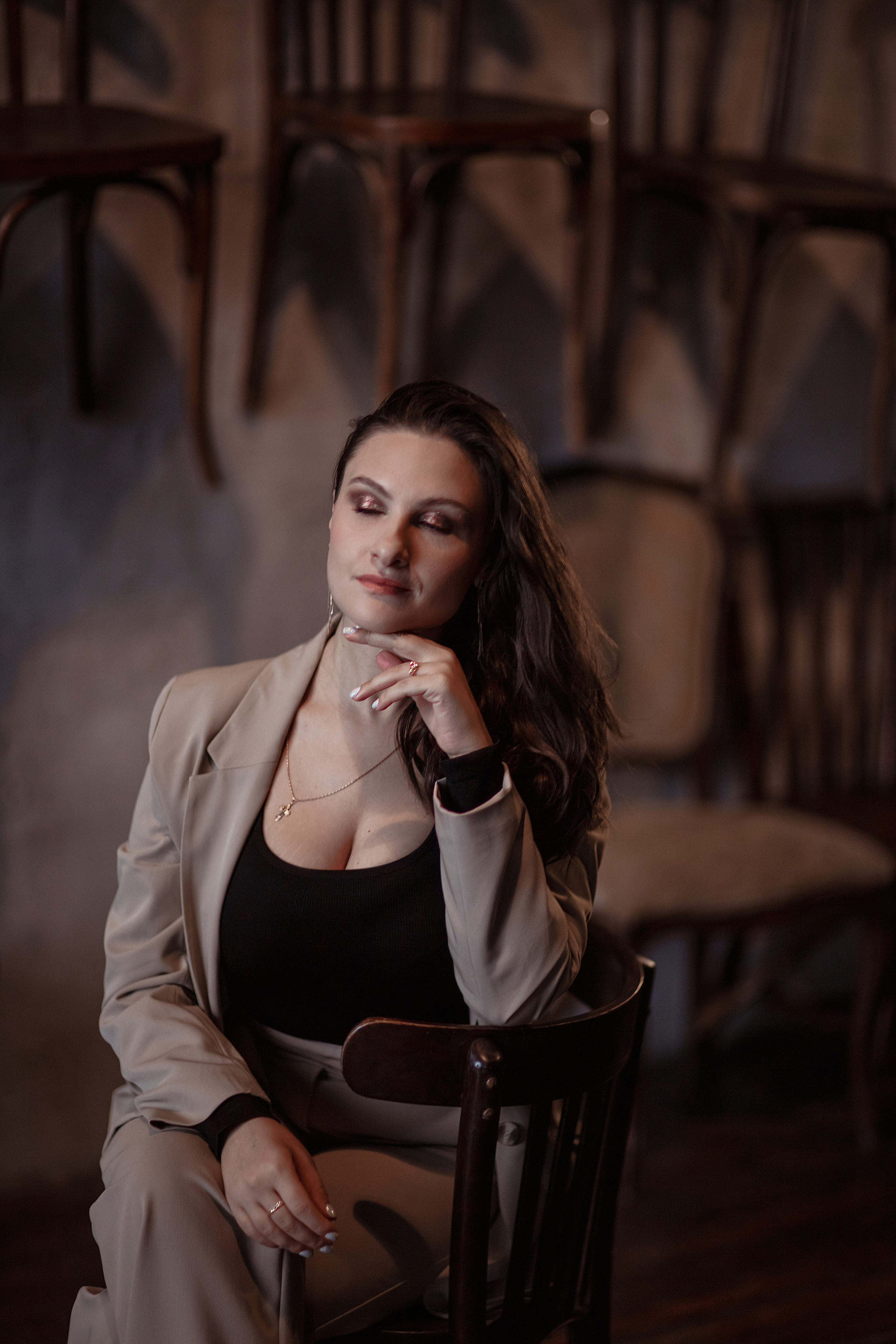 Студийная фотосессия для Виктории. Фотограф в Москве. Контент для блога. В портфолио и просто на память