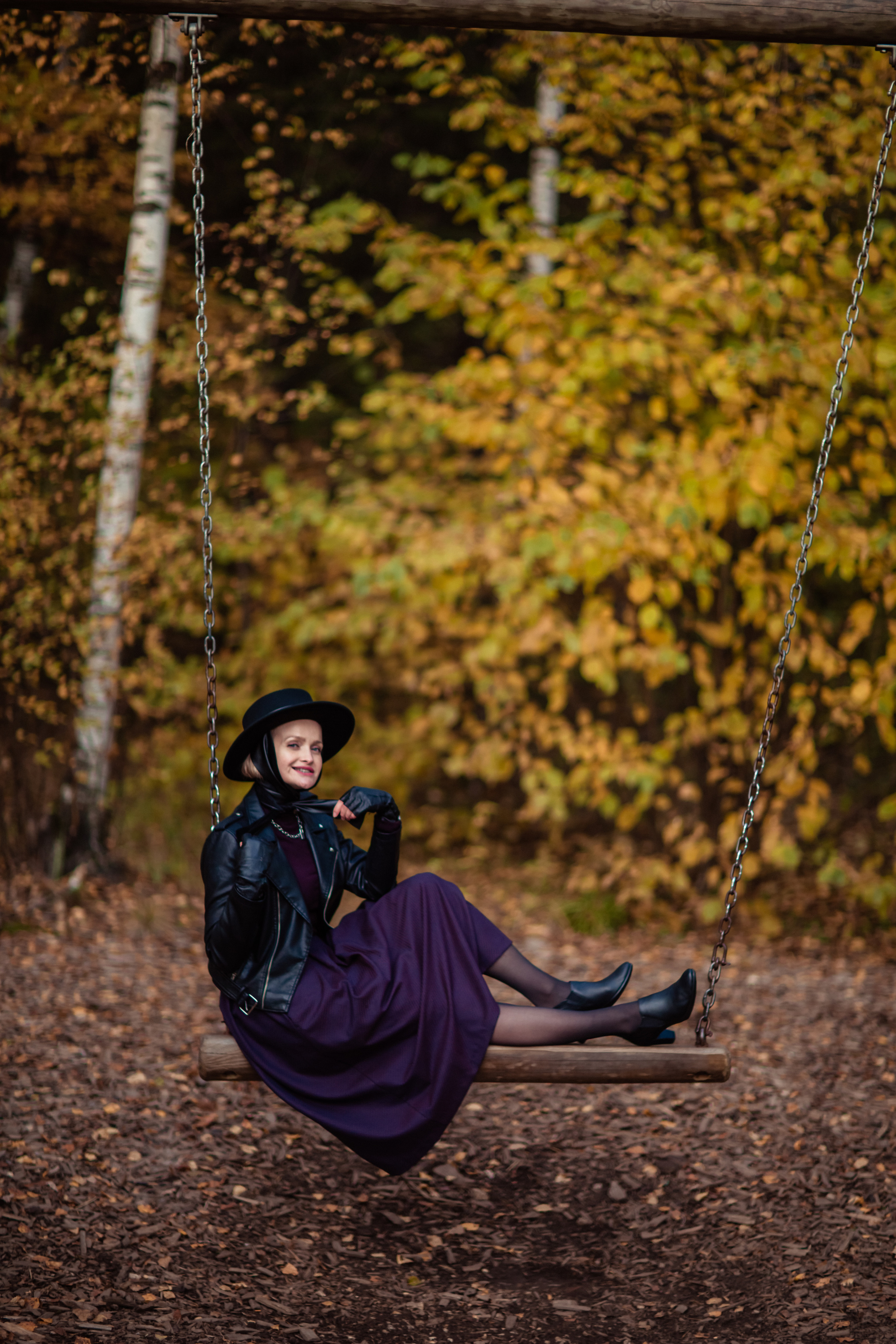 Осенняя фотопрогулка для Ани и Вики. Фотограф в Москве. Контент для блога. В портфолио и просто на память