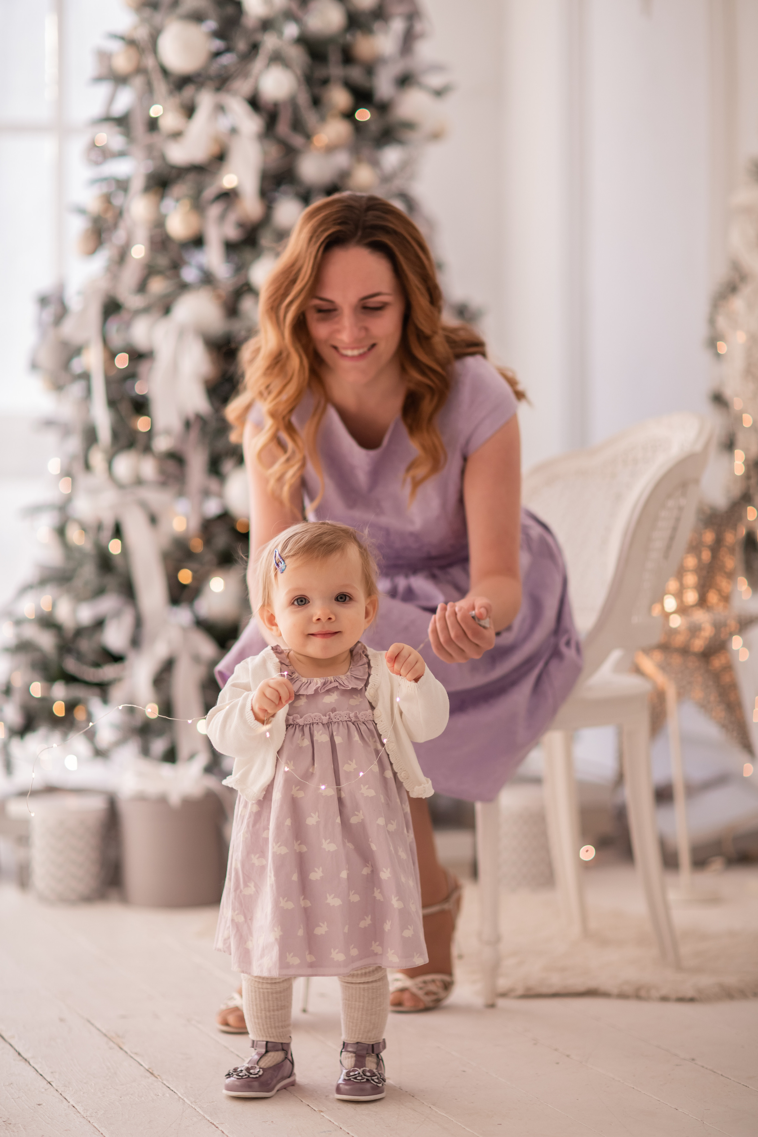 Новогодняя фотосессия для семьи Алины. Фотограф в Москве. Контент для блога. В портфолио и просто на память