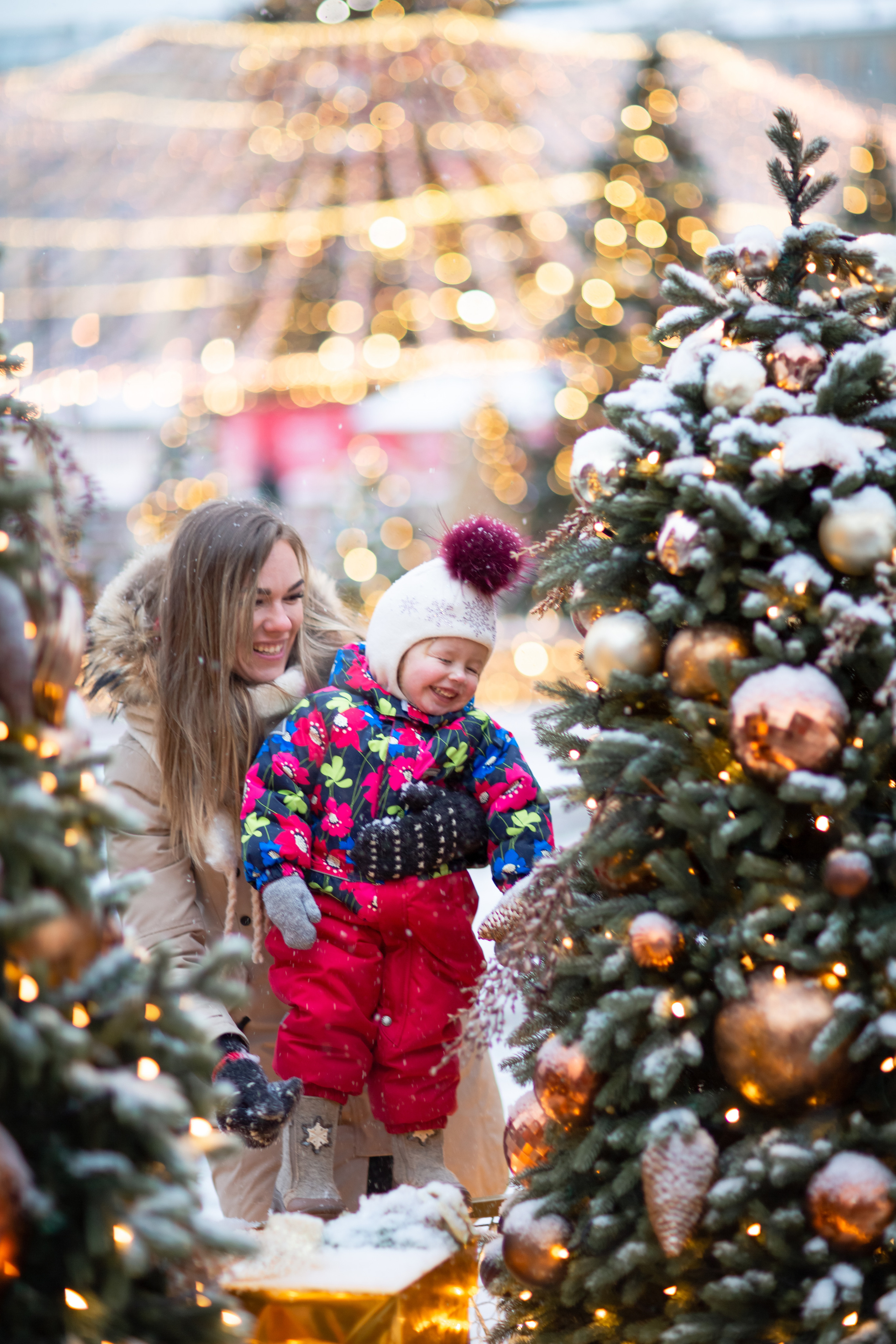 Фотопрогулка по новогодней Москве. Фотограф в Москве. Контент для блога. В портфолио и просто на память