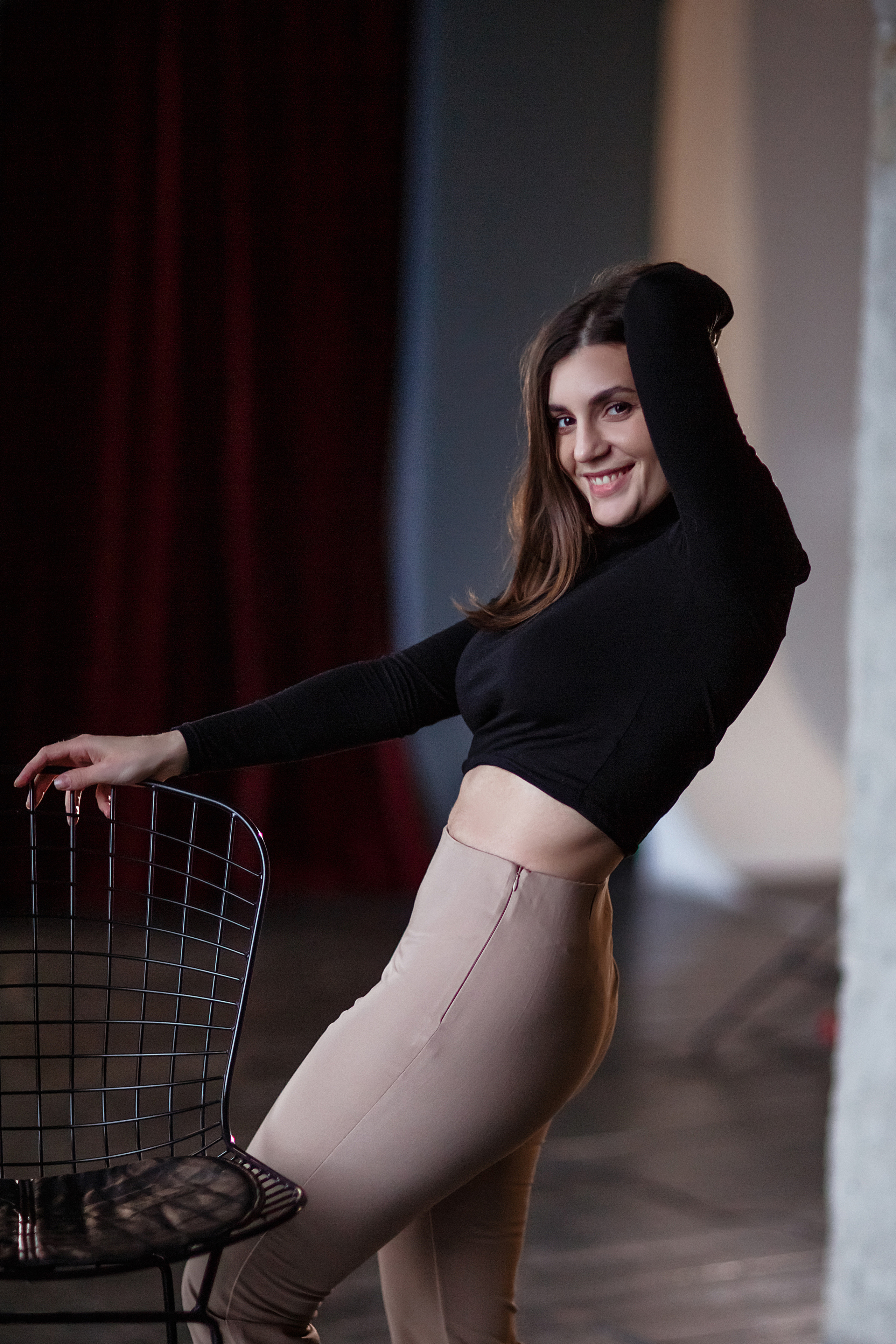 Студийная фотосессия для Людмилы. Фотограф в Москве. Контент для блога. В портфолио и просто на память