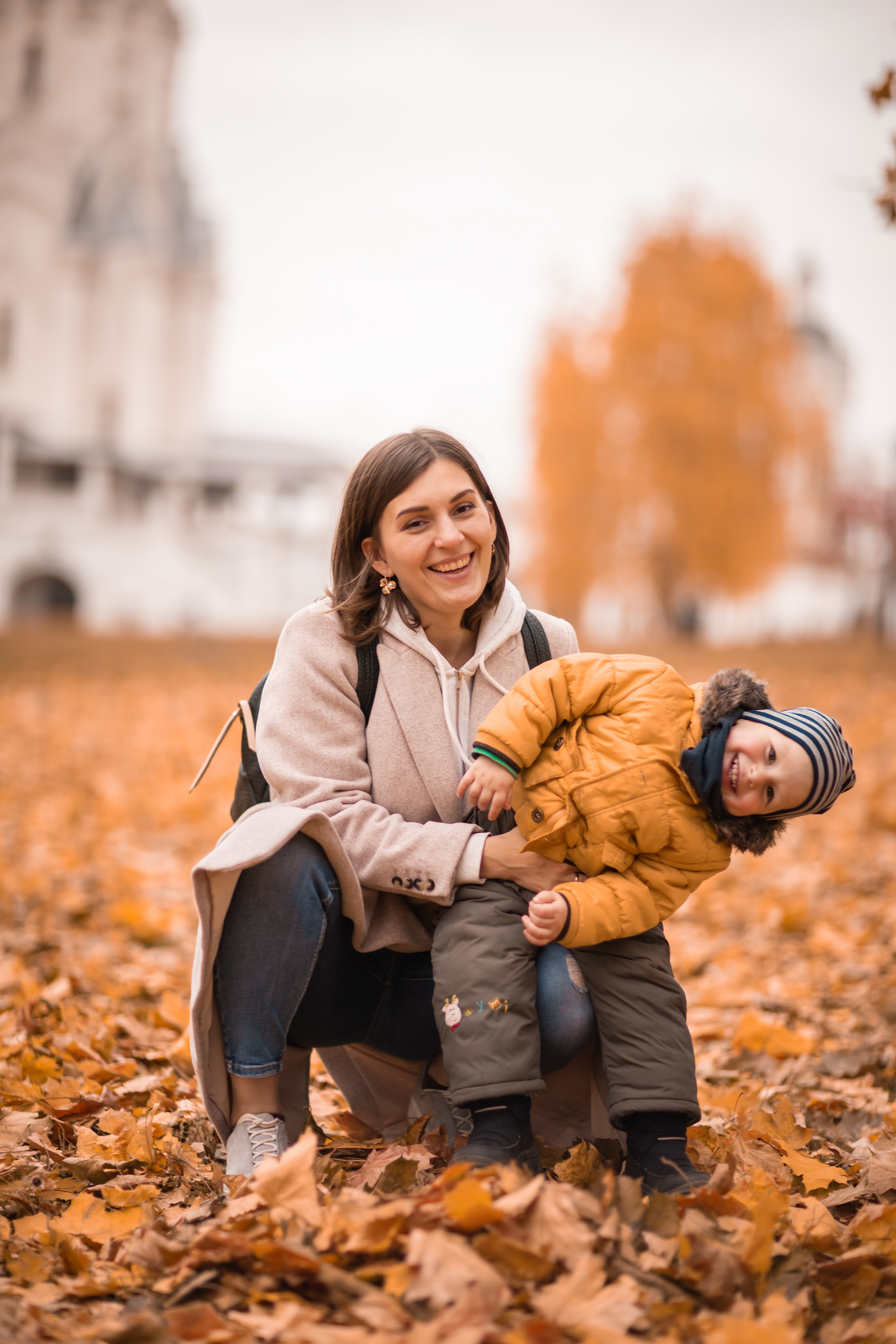Семеёная осенняя фотопрогулка, фотосессия в Москве. Фотограф в Москве. Контент для блога. В портфолио и просто на память