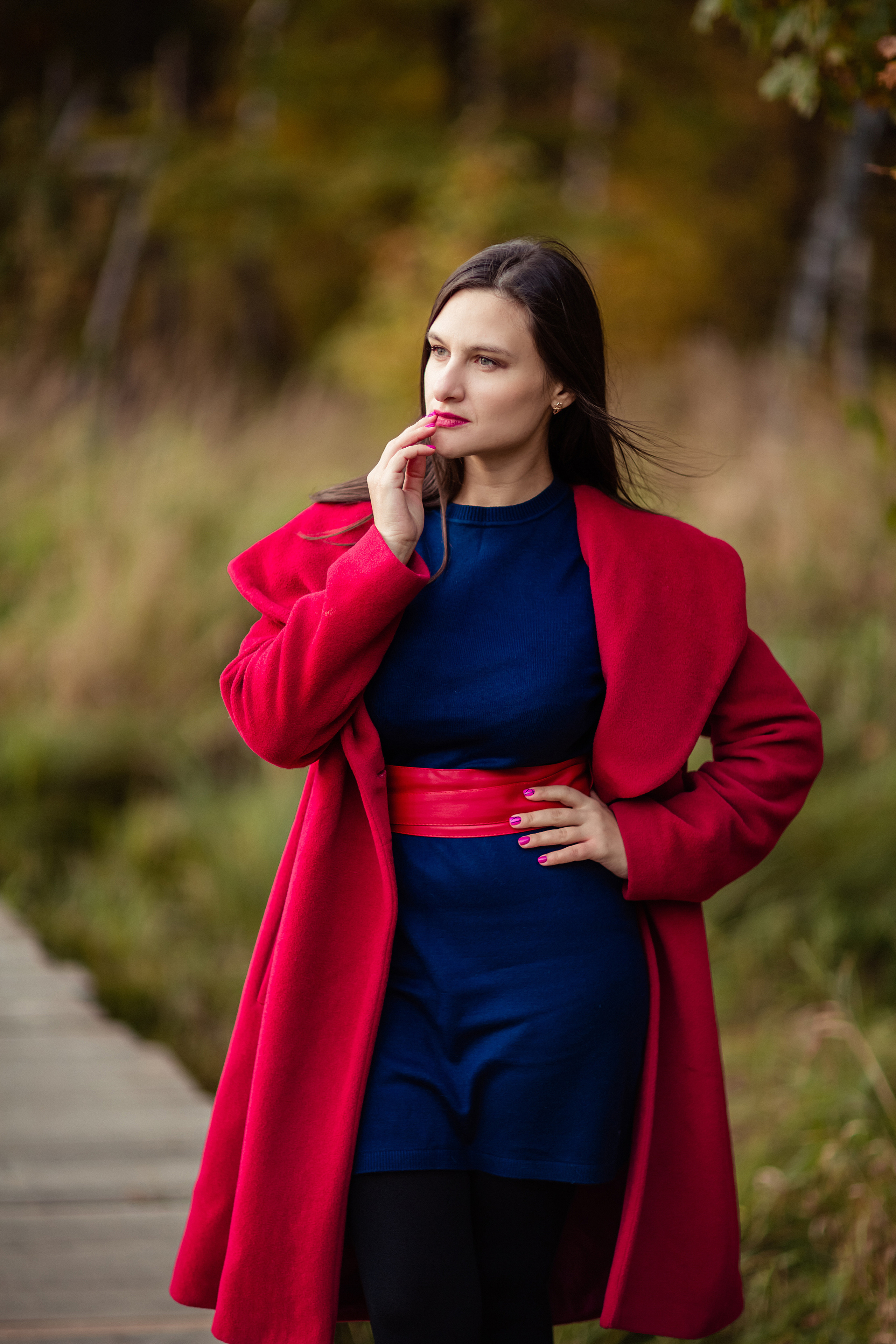 Осенняя фотопрогулка для Ани и Вики. Фотограф в Москве. Контент для блога. В портфолио и просто на память