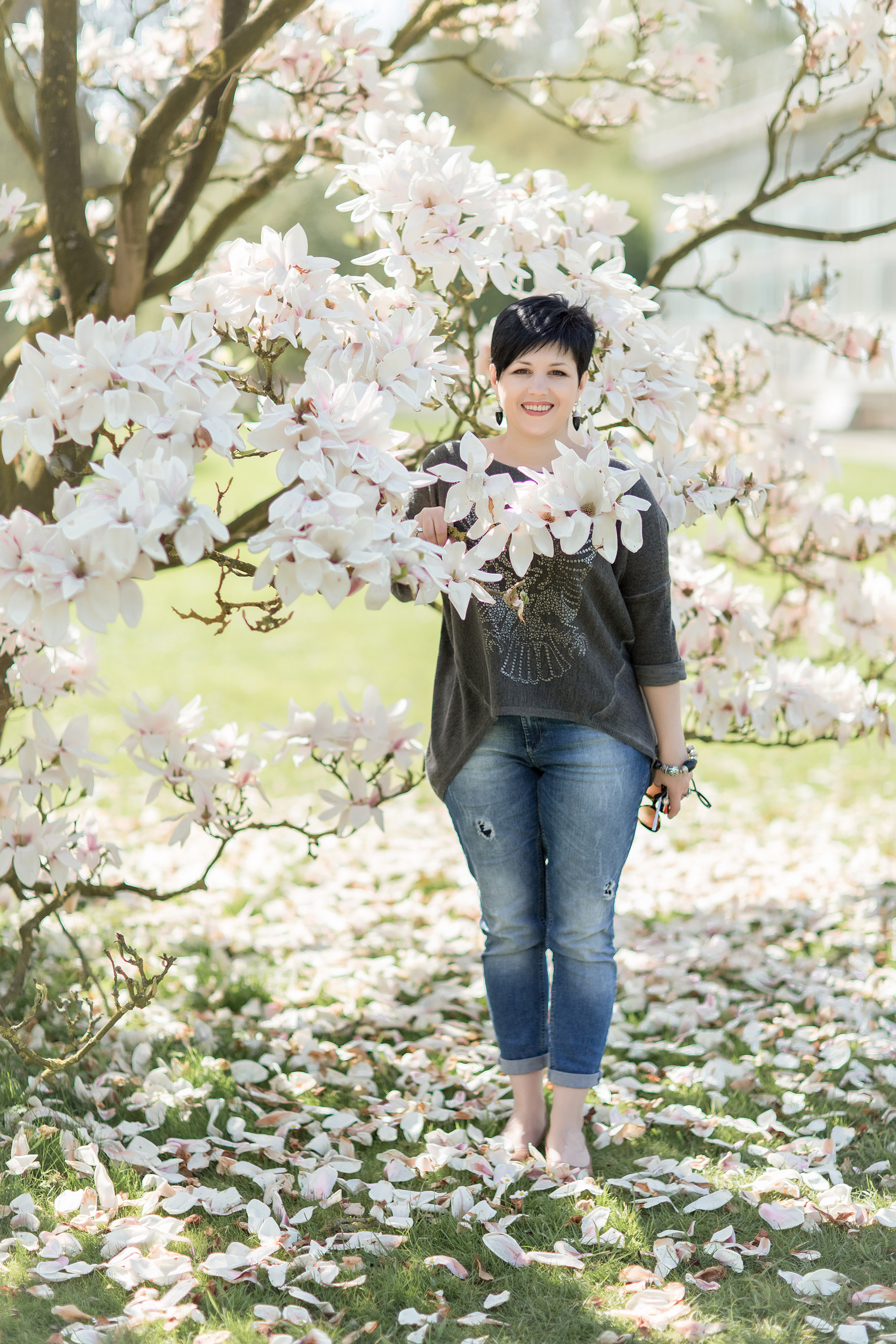 Фотосесия в цветении Москва. Фотограф в Москве. Контент для блога. В портфолио и просто на память