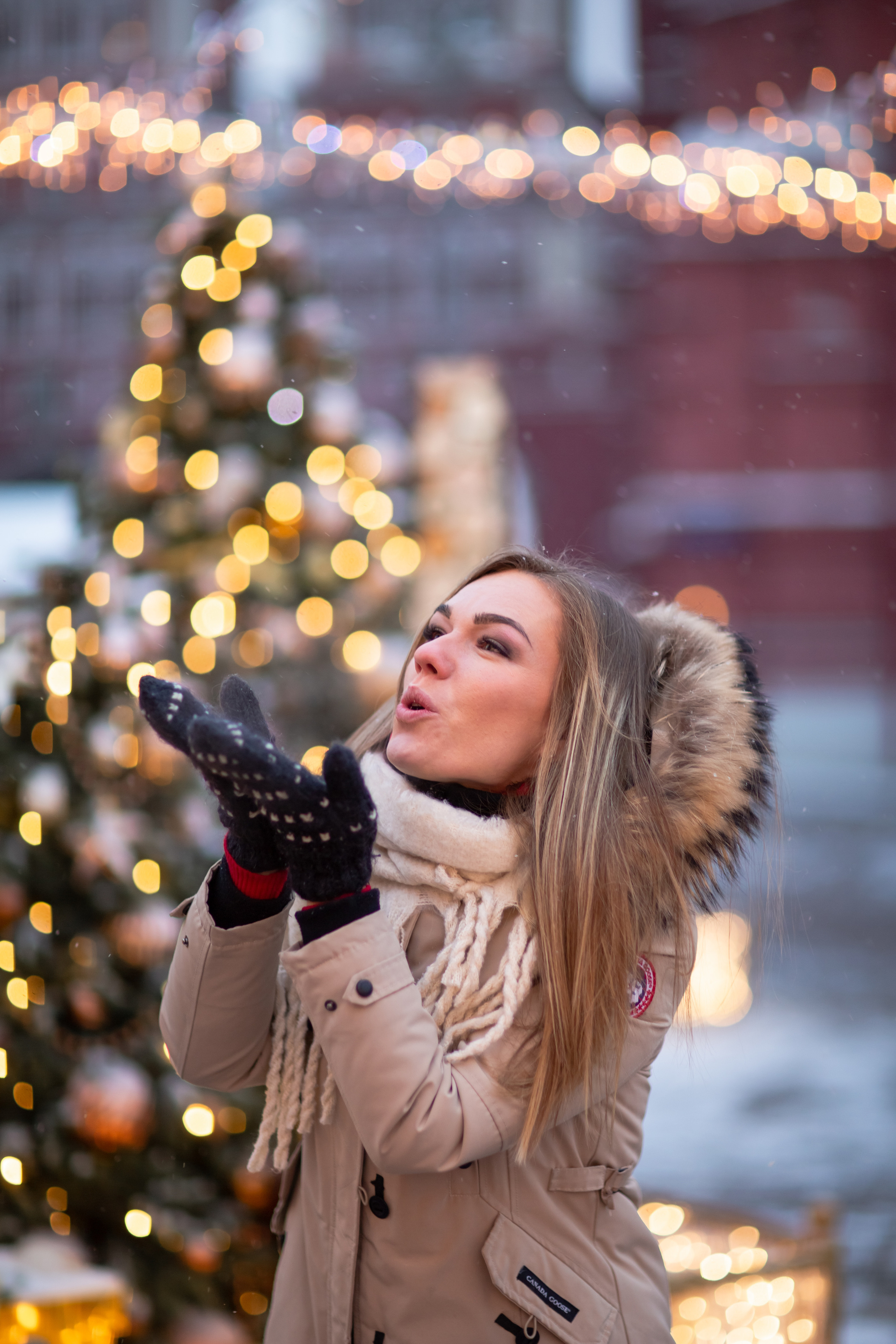 Фотопрогулка по новогодней Москве. Фотограф в Москве. Контент для блога. В портфолио и просто на память