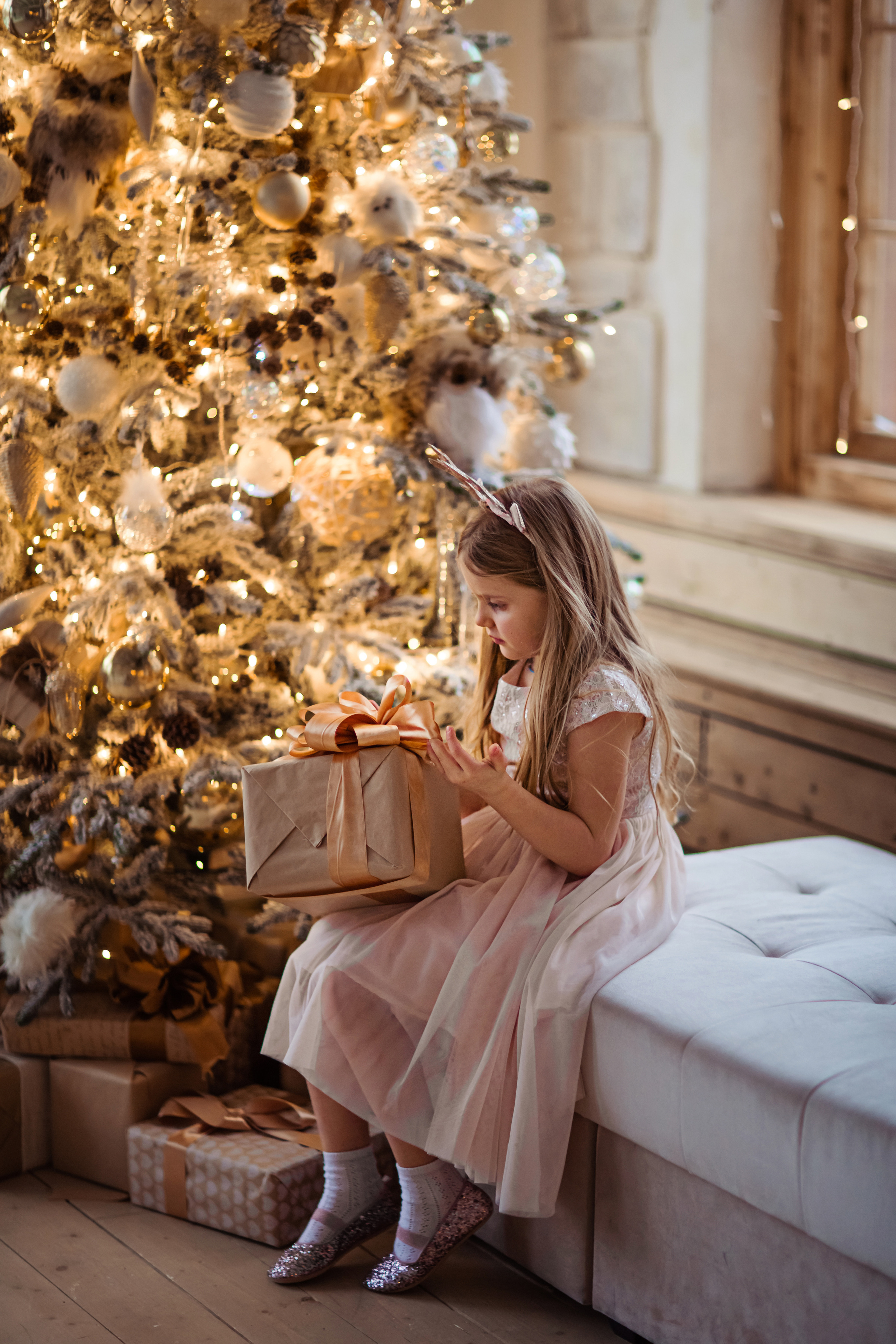 Новогодняя съёмка Натальи и Доминики. Фотограф в Москве. Контент для блога. В портфолио и просто на память