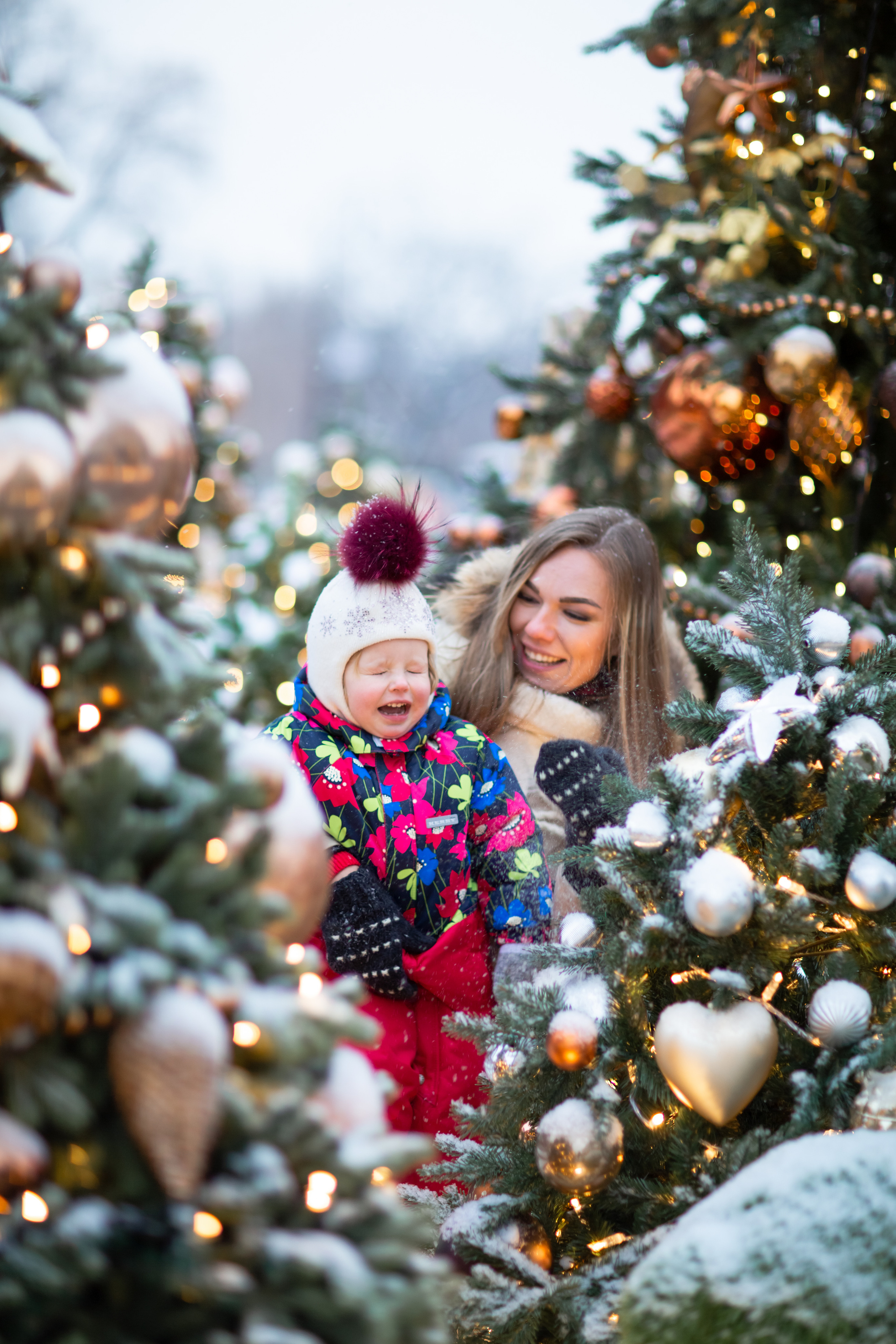 Фотопрогулка по новогодней Москве. Фотограф в Москве. Контент для блога. В портфолио и просто на память