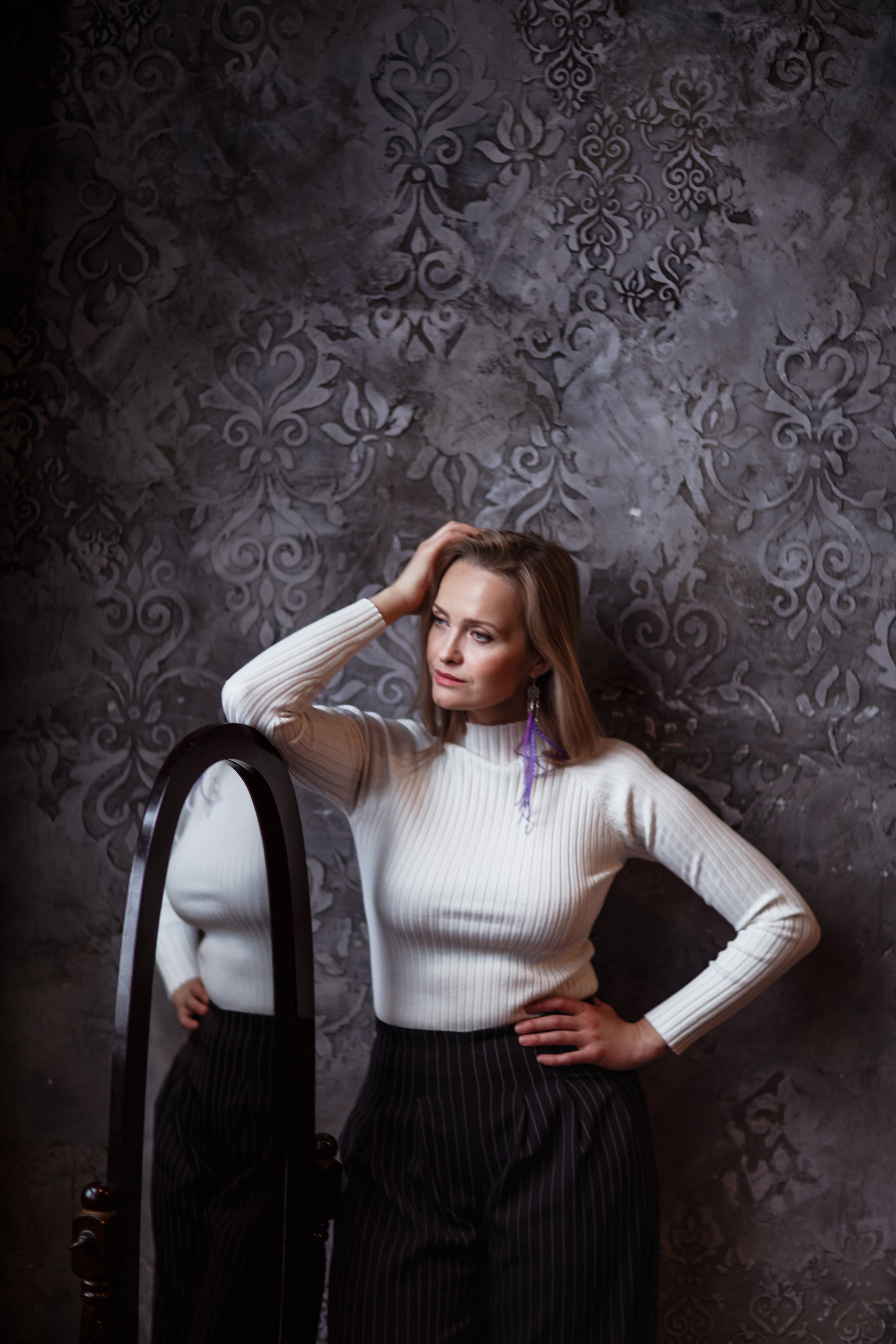 Студийная фотосессия для Анны в Москве. Фотограф в Москве. Контент для блога. В портфолио и просто на память