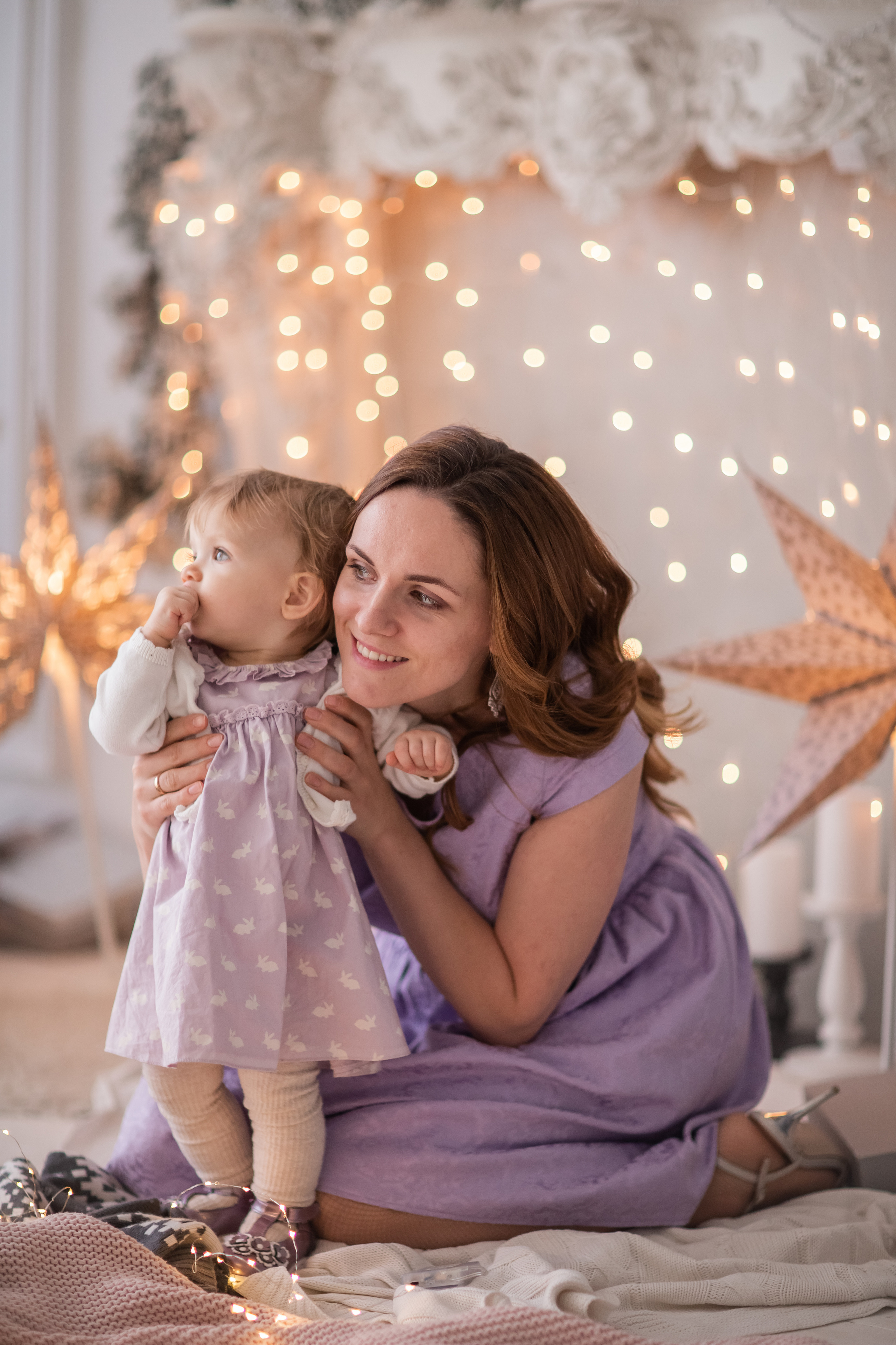 Новогодняя фотосессия для семьи Алины. Фотограф в Москве. Контент для блога. В портфолио и просто на память